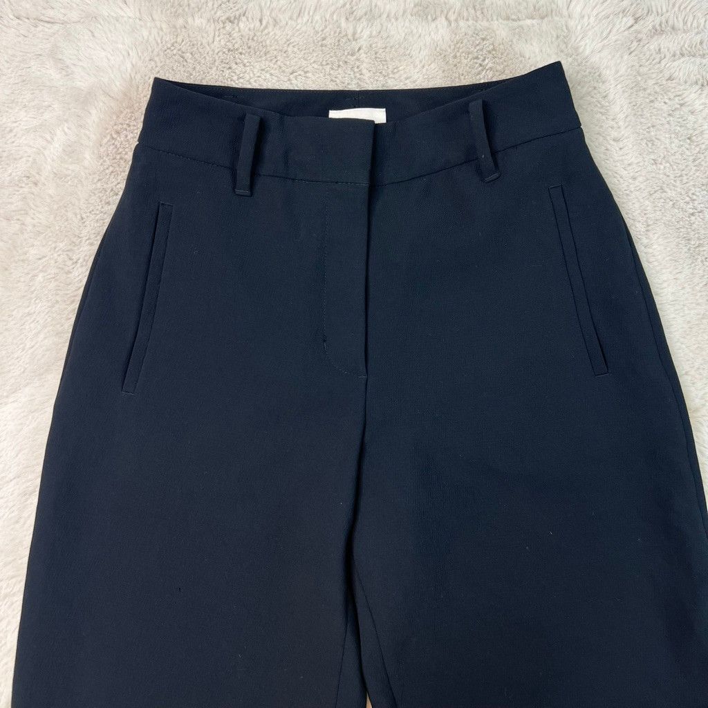 Banana Republic Aritzia Wilfred Crepe Darontal Pull On Pants Black Size 2 Size 26" / US 2 / IT 38 - 3 Thumbnail