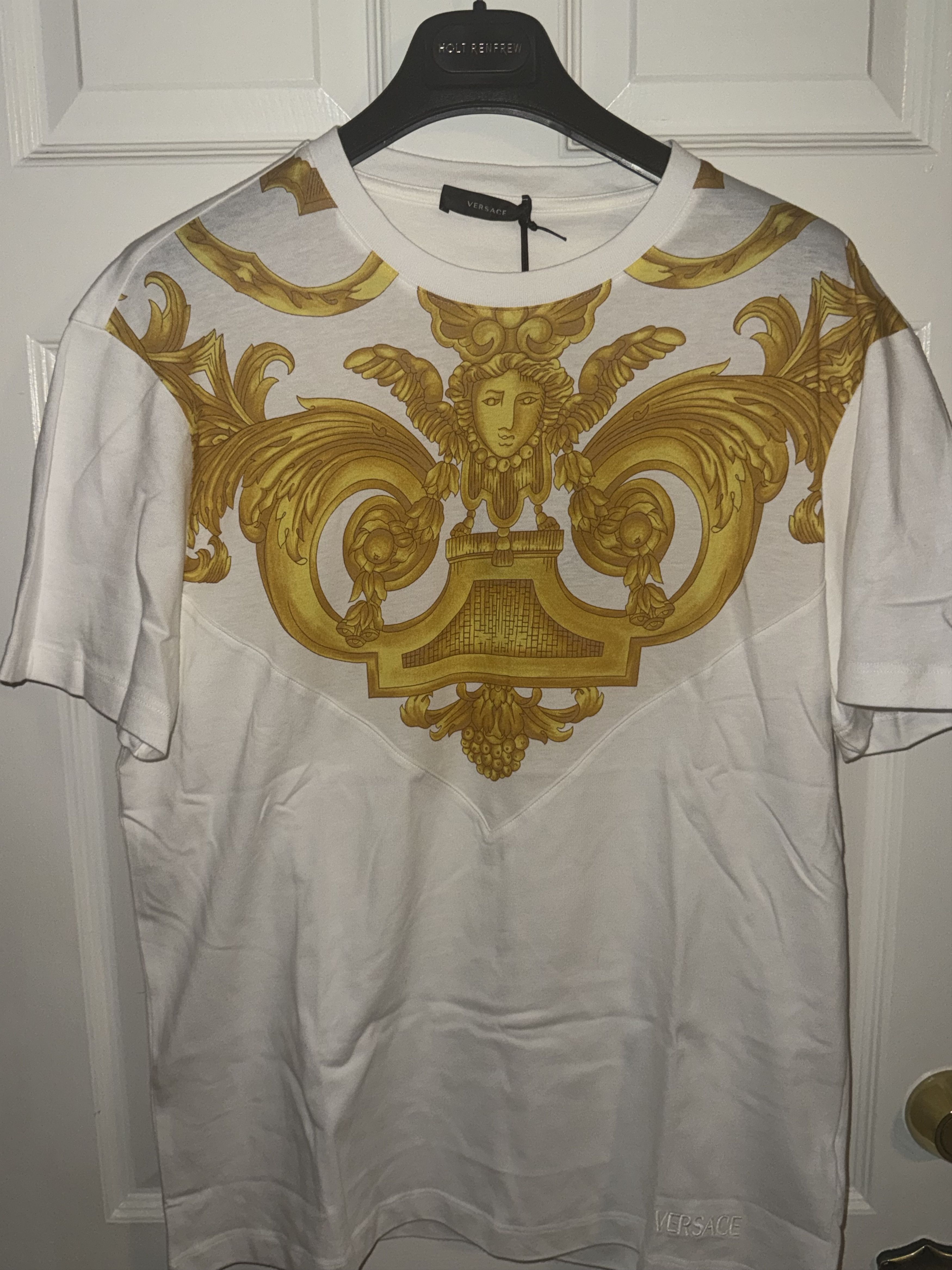 Versace AUTHENTIC MENS VERSACE BAROQUE SHIRT XLARGE SLIM FIT Size US XL / EU 56 / 4 - 2 Thumbnail