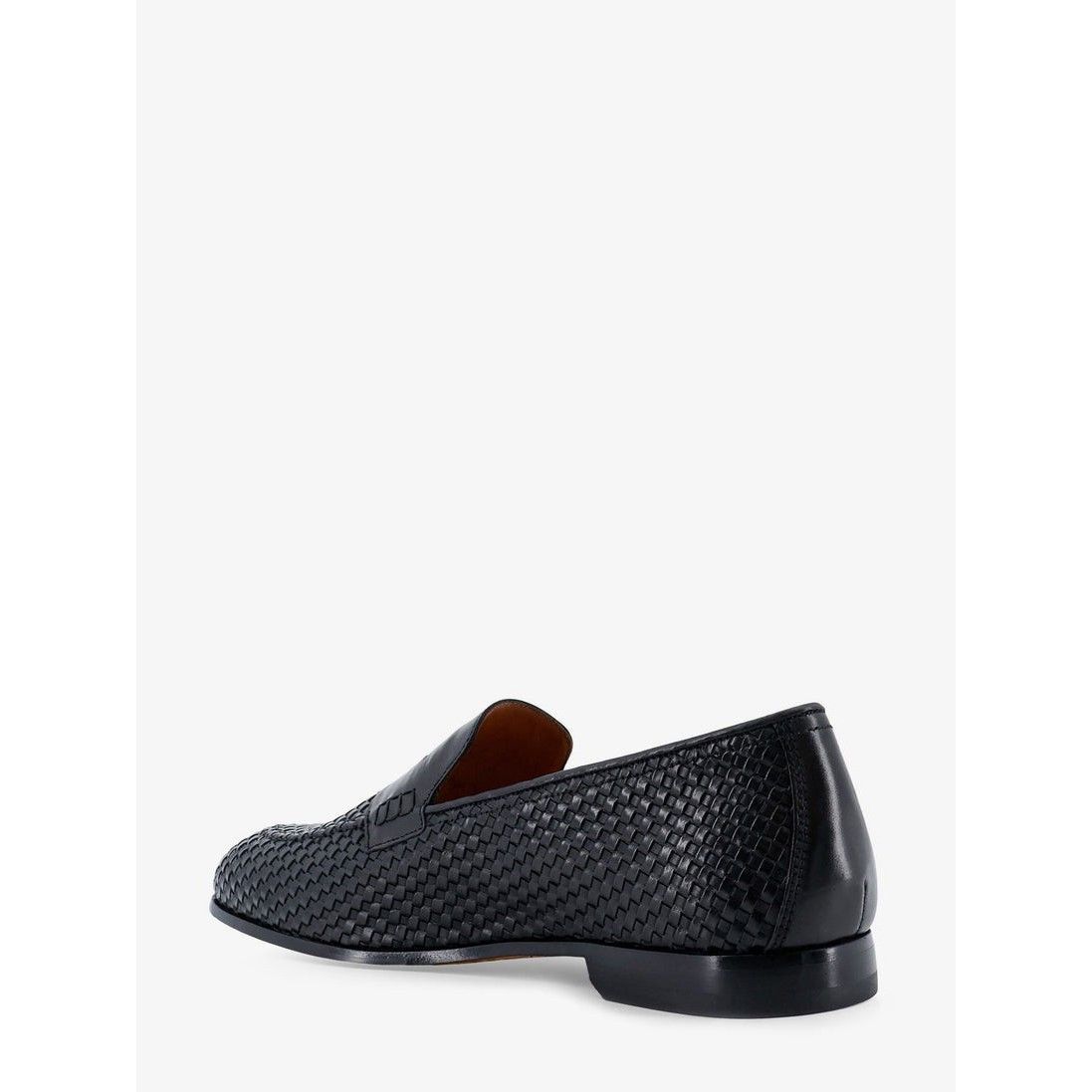 Doucal's DOUCAL'S Braidy Black Leather Loafers New & Authentic (Men's Size US 12 / EU 45 - 3 Thumbnail