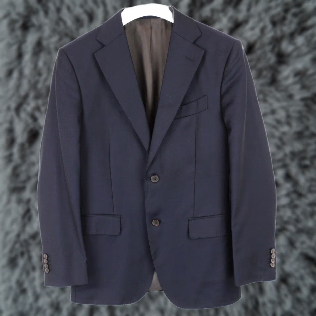 Suitsupply Suitsupply Napoli Blazer Men UK 36 Wool Single-Breasted Lined Dark Blue Wool Blazer Men UK36 Dark Blue Blazer - Mens Size 36R - 1 Thumbnail