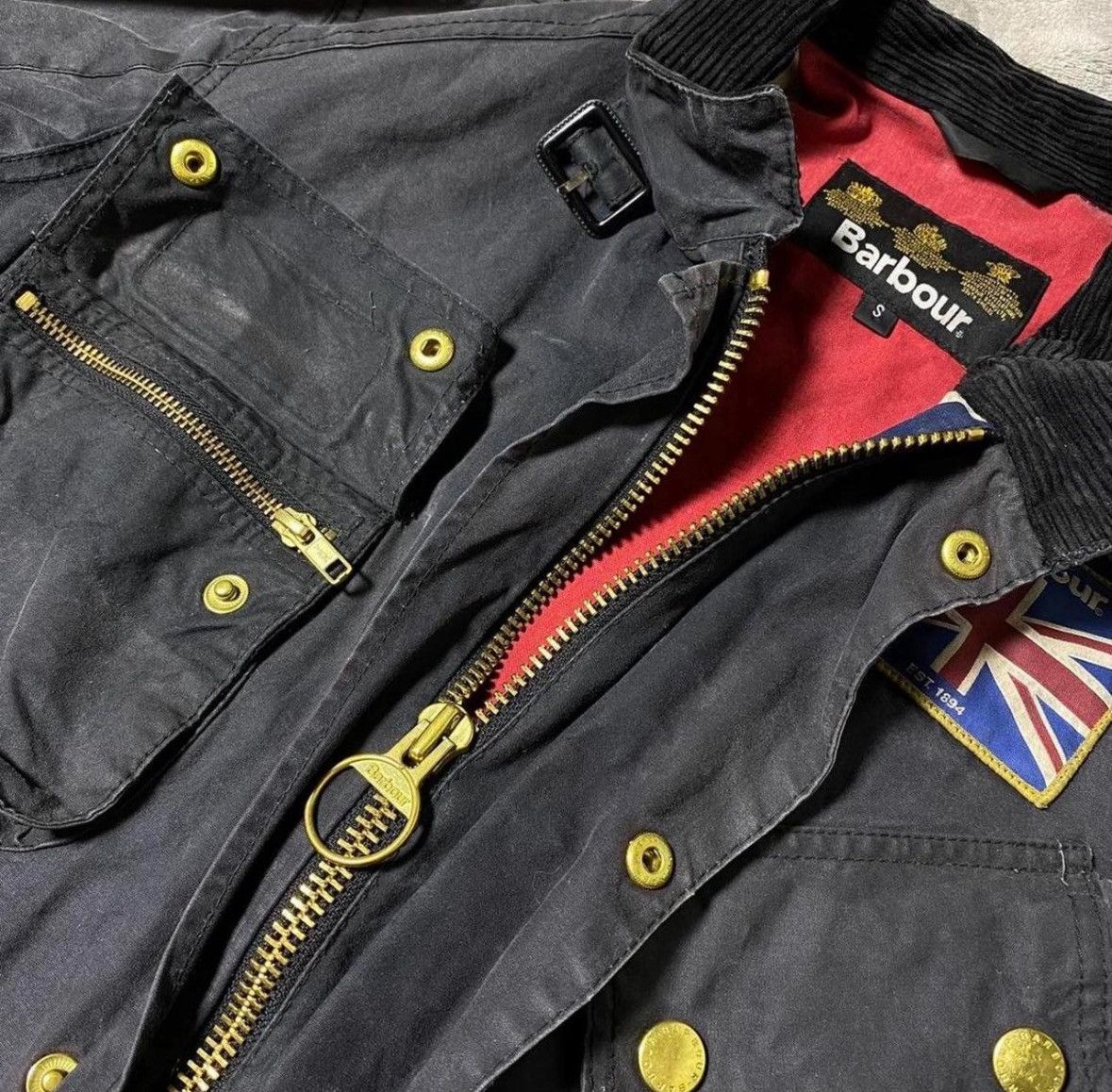 Barbour VINTAGE ARCHIVE BRITISH BARBOUR JACKET Size S / US 4 / IT 40 - 6 Thumbnail