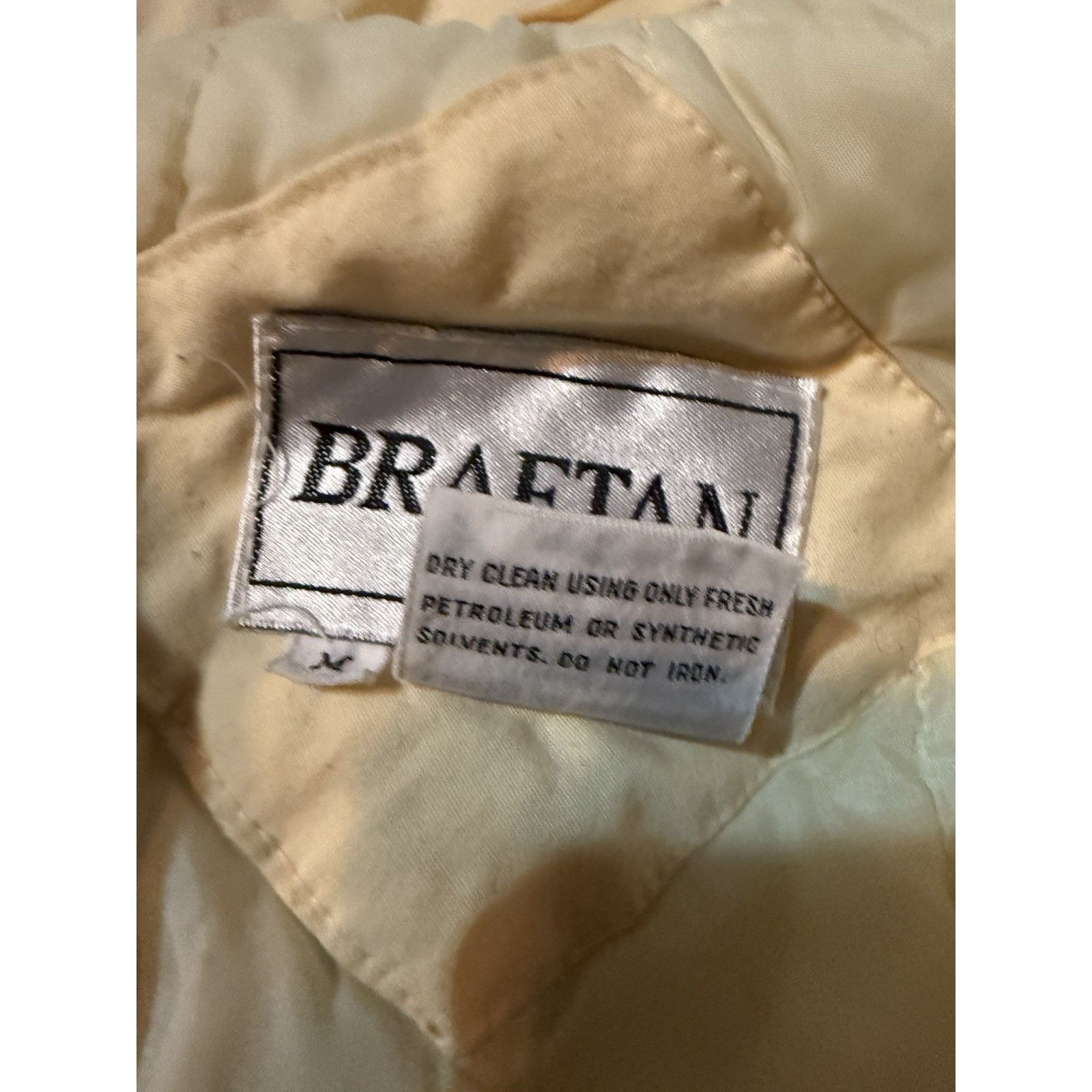 Other VTG Braetan Jacket ski Puffer 90’s yellow M Retro Snap Zip Size L / US 10 / IT 46 - 6 Thumbnail