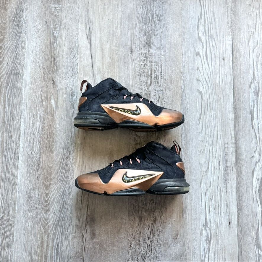 Nike Streetwear Vintage NIKE Zoom Penny 6 Copper 9M Grailed