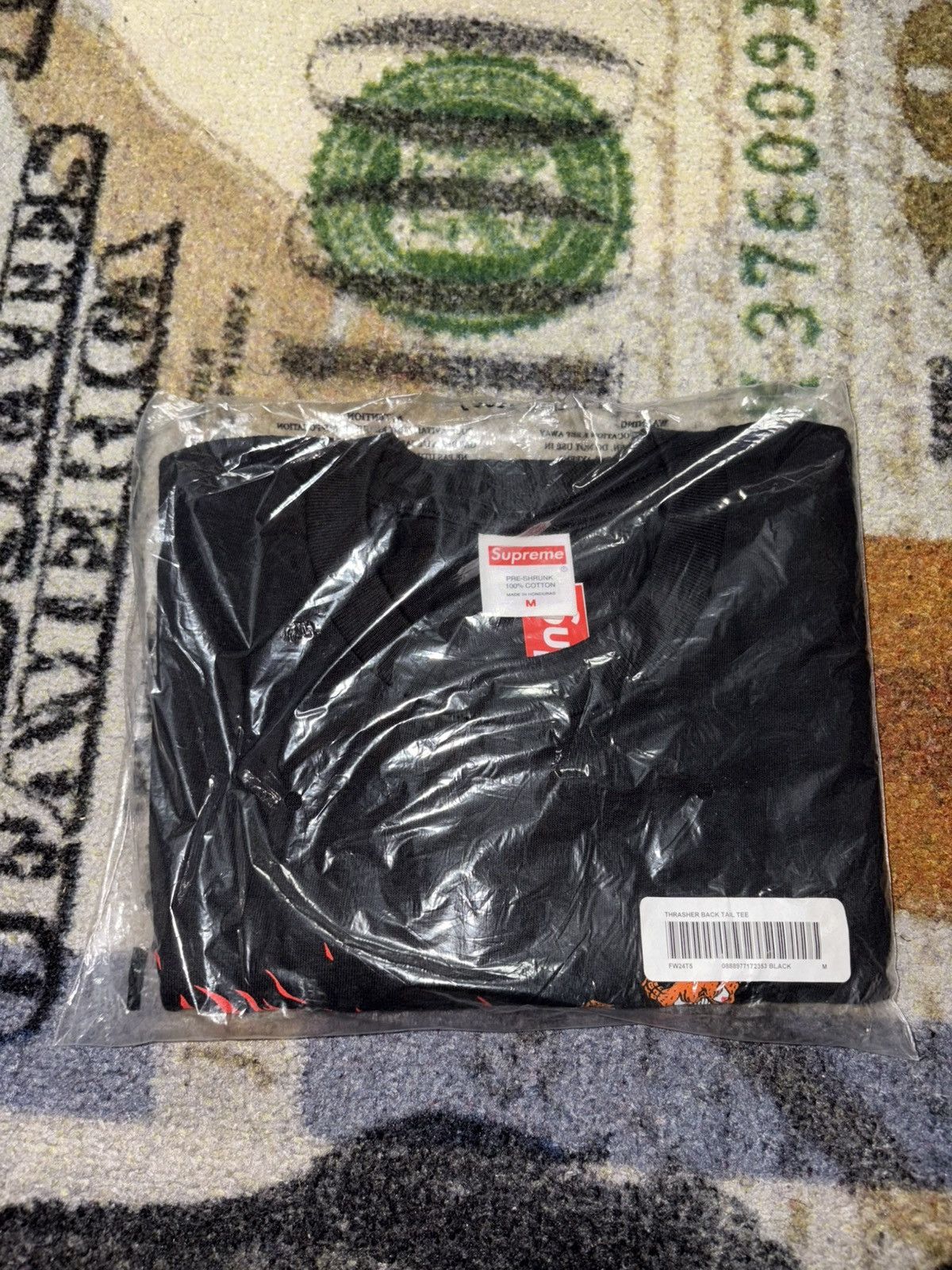 Supreme × Thrasher Supreme Thrasher Back Tail Tee Size US M / EU 48-50 / 2 - 2 Thumbnail