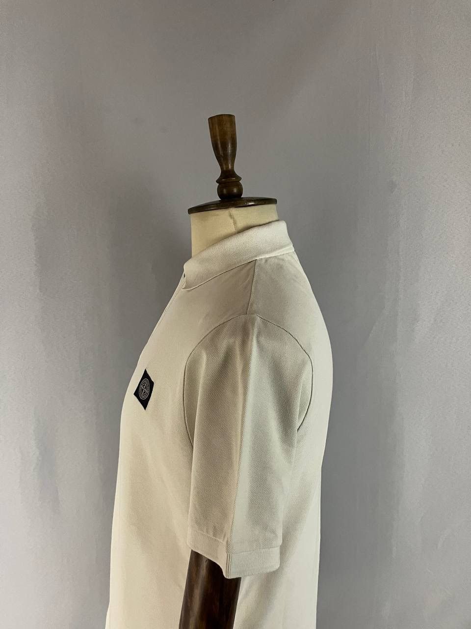 Stone Island Stone Island Polo Program Patch White Size US L / EU 52-54 / 3 - 6 Thumbnail