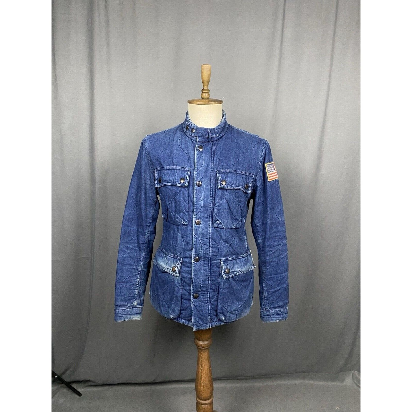 Denim & Supply Ralph Lauren Ralph Lauren Denim&Supply US Flag Blue Multipocket Motorcycl Size US M / EU 48-50 / 2 - 3 Thumbnail
