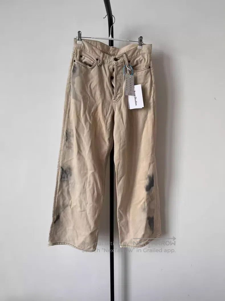 Acne Studios Acne Studios Casual high-waisted wide-leg denim trousers, Size 28" / US 6 / IT 42 - 1 Thumbnail