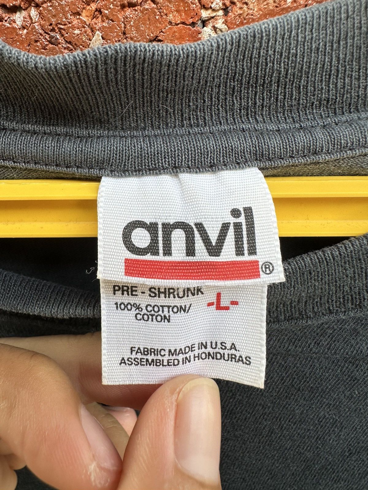 Anvil × Vintage Vintage Ghost In The Shell : Noise Anime Faded Tee Size US L / EU 52-54 / 3 - 4 Thumbnail