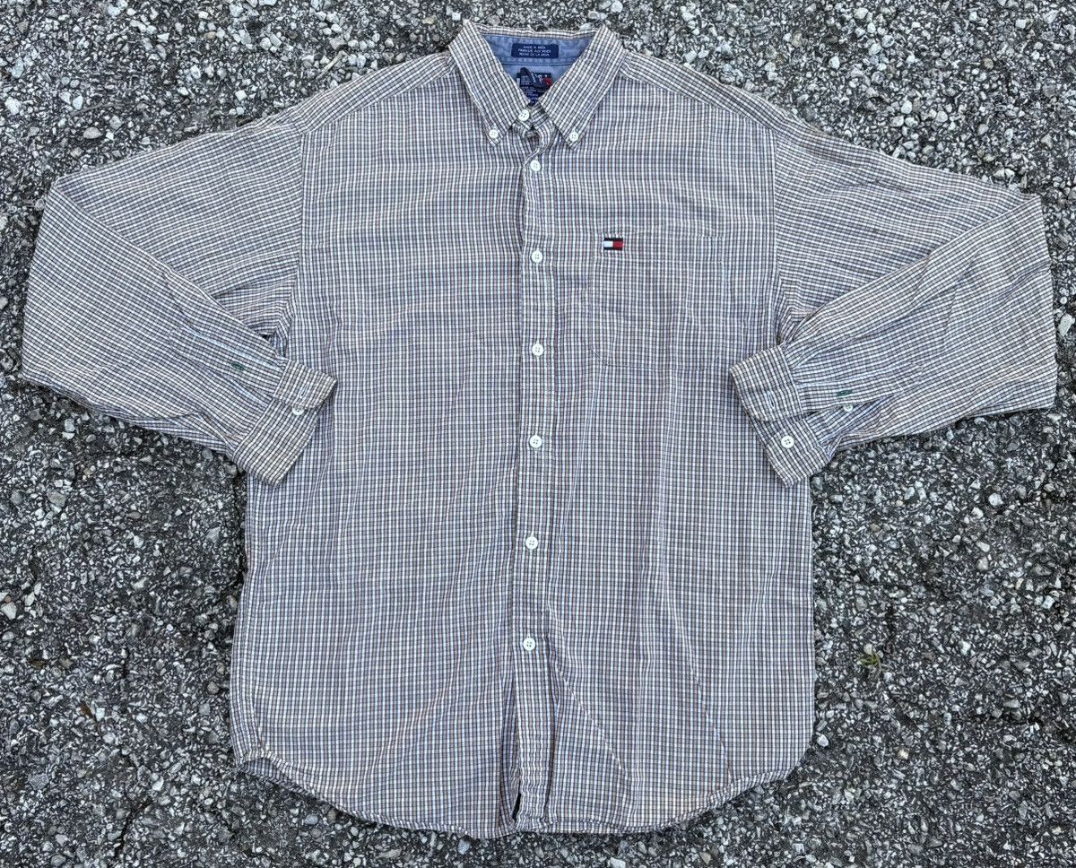 Other Tommy Hilfiger Men's Brown Button Up Long Sleeve Size US XL / EU 56 / 4 - 1 Thumbnail