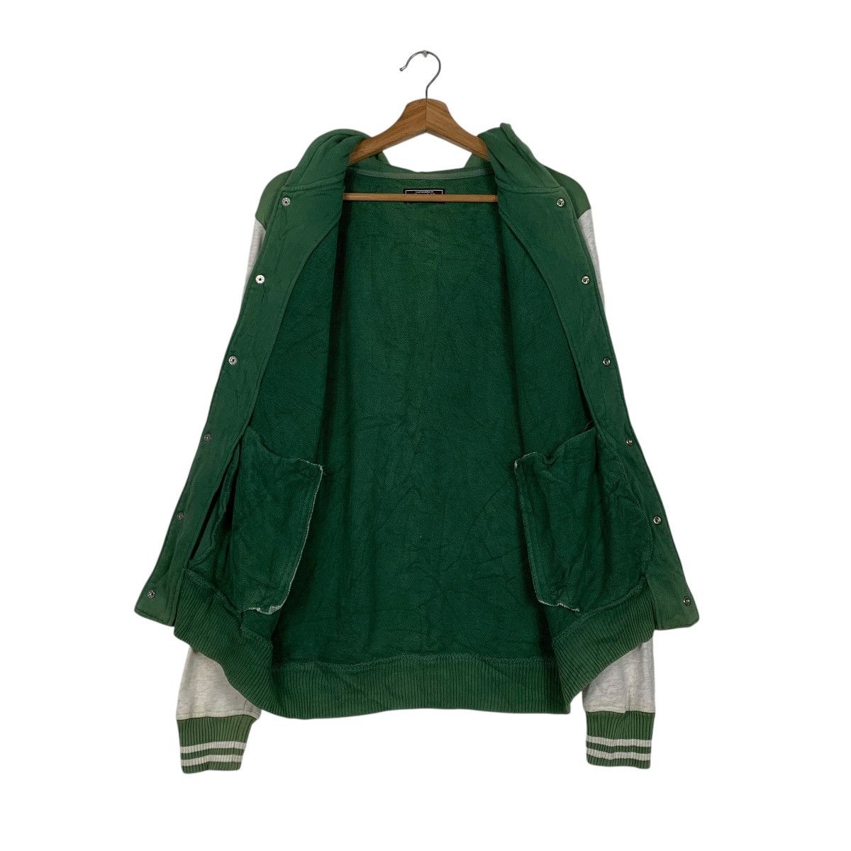 Beams Plus Vintage Beams Hooded Varsity Jacket Size US L / EU 52-54 / 3 - 12 Thumbnail