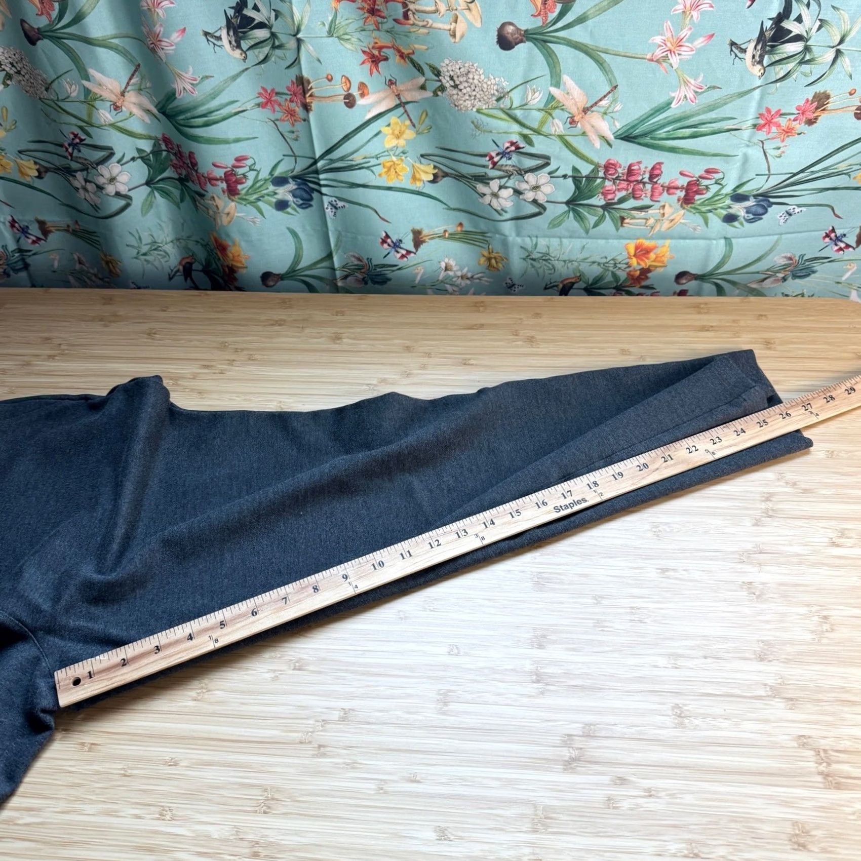 Quince Quince Pants Charcoal Grey Womens Size L Straight Leg Ultra-Stretch Ponte Size 36" / US 14 / IT 50 - 6 Thumbnail