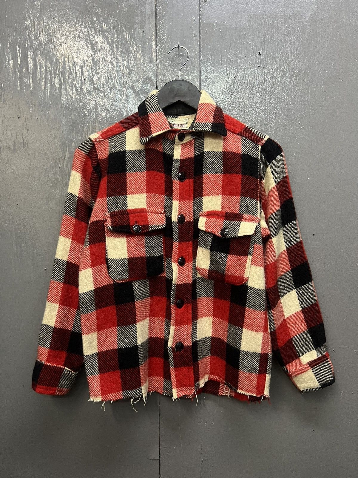 Vintage Vintage Melton Winter Master Plaid Tartan Flannel Size US S / EU 44-46 / 1 - 1 Thumbnail