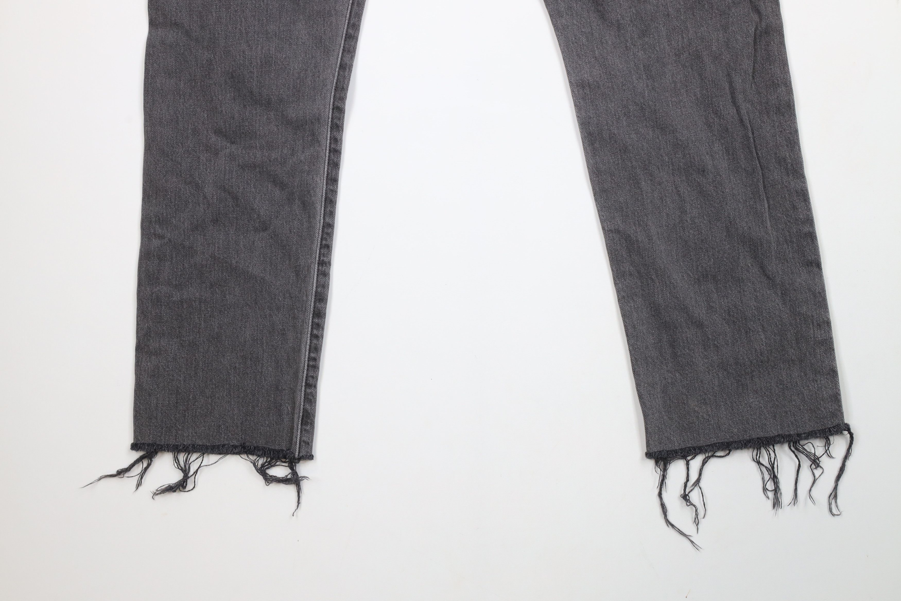 Levi's × Vintage Vintage Y2K Levis 501 Raw Hem Button Fly Original Fit Jeans Size 30" / US 8 / IT 44 - 11 Thumbnail