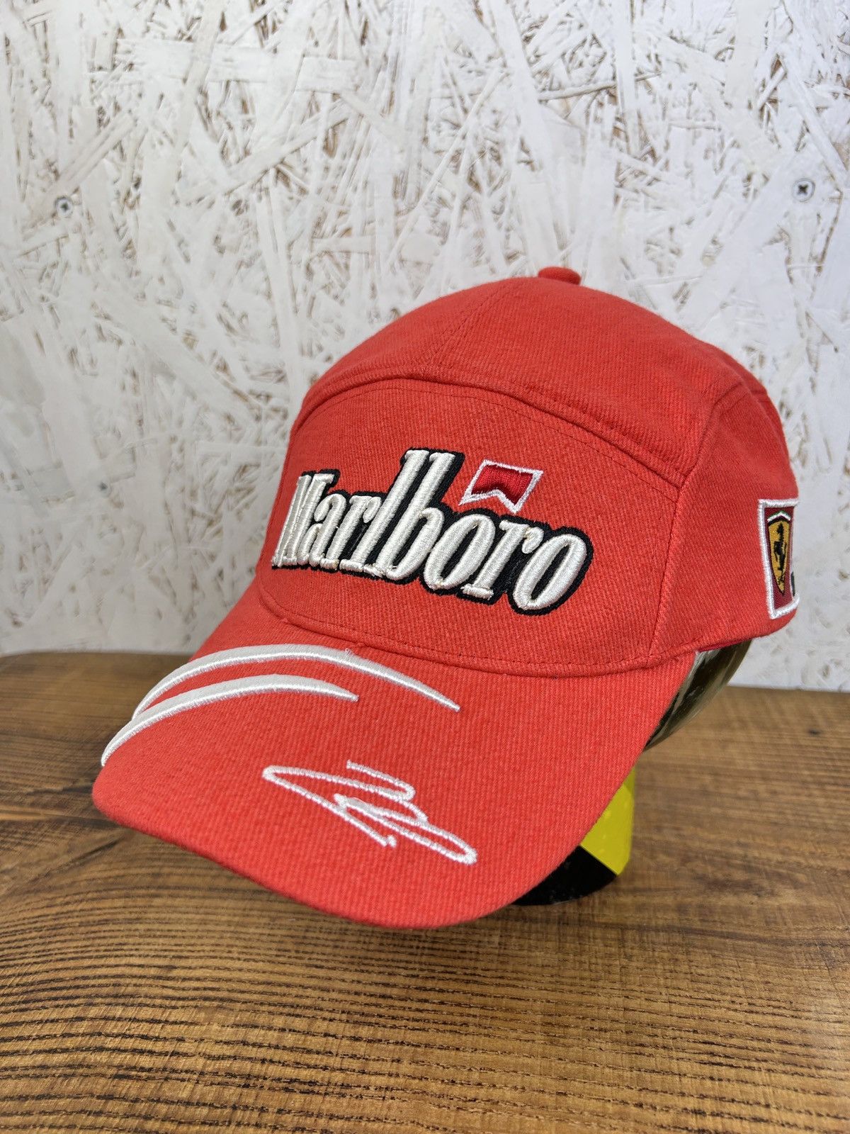 Vintage Ferrari Marlboro Abu Dhabi Kimi Raikkonen Hat Cap