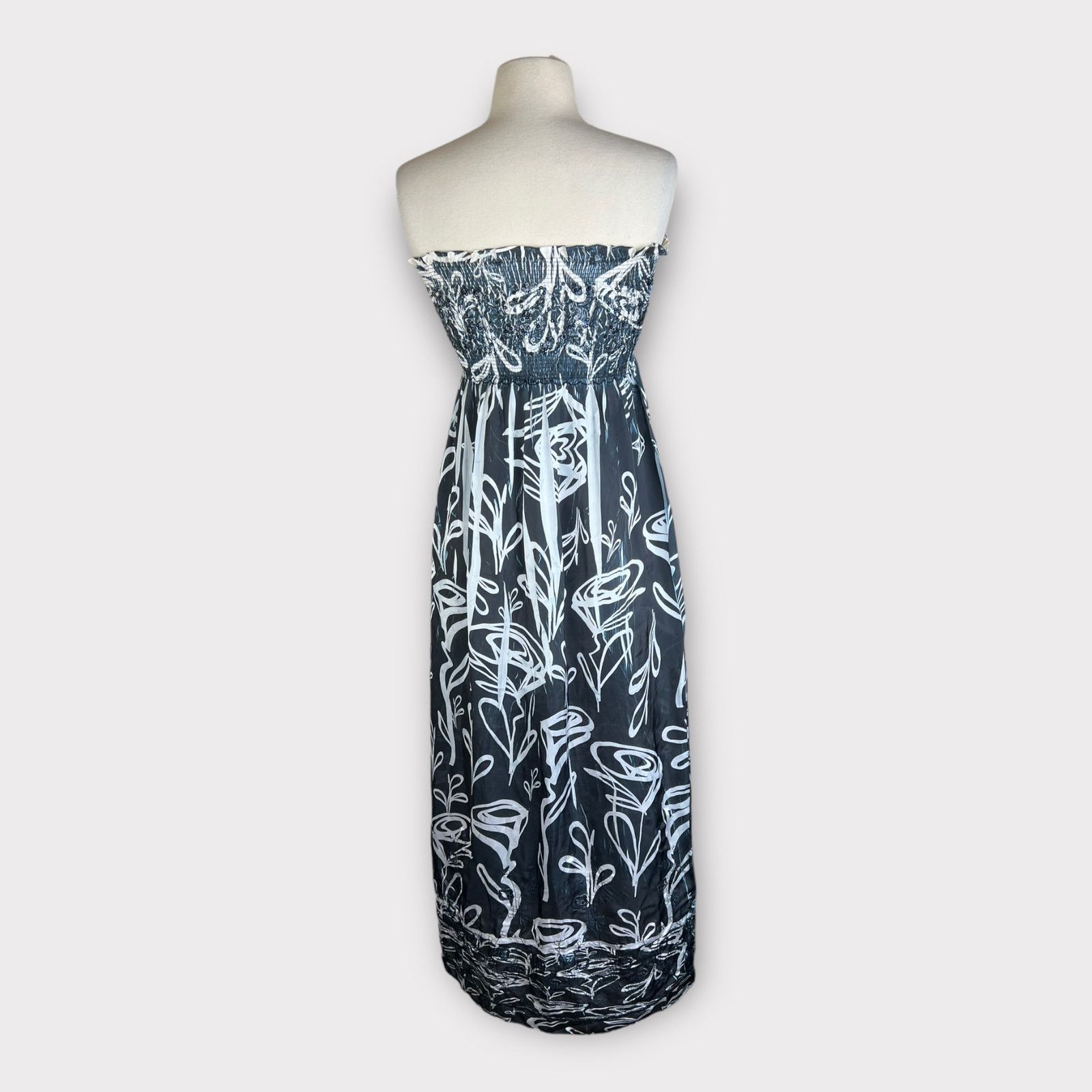 Anthropologie Lapis Anthropologie | Black Ivory Convertible Dress Skirt Size M / US 6-8 / IT 42-44 - 3 Thumbnail