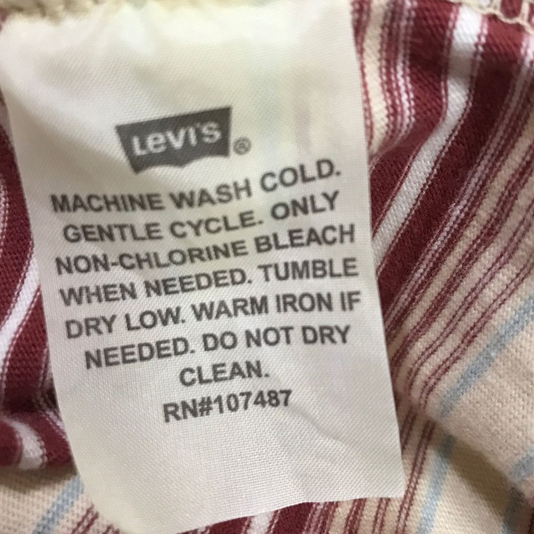 Levi's Levi's Red Tab Vintage Striped Collared Polo Shirt L Size US L / EU 52-54 / 3 - 5 Thumbnail