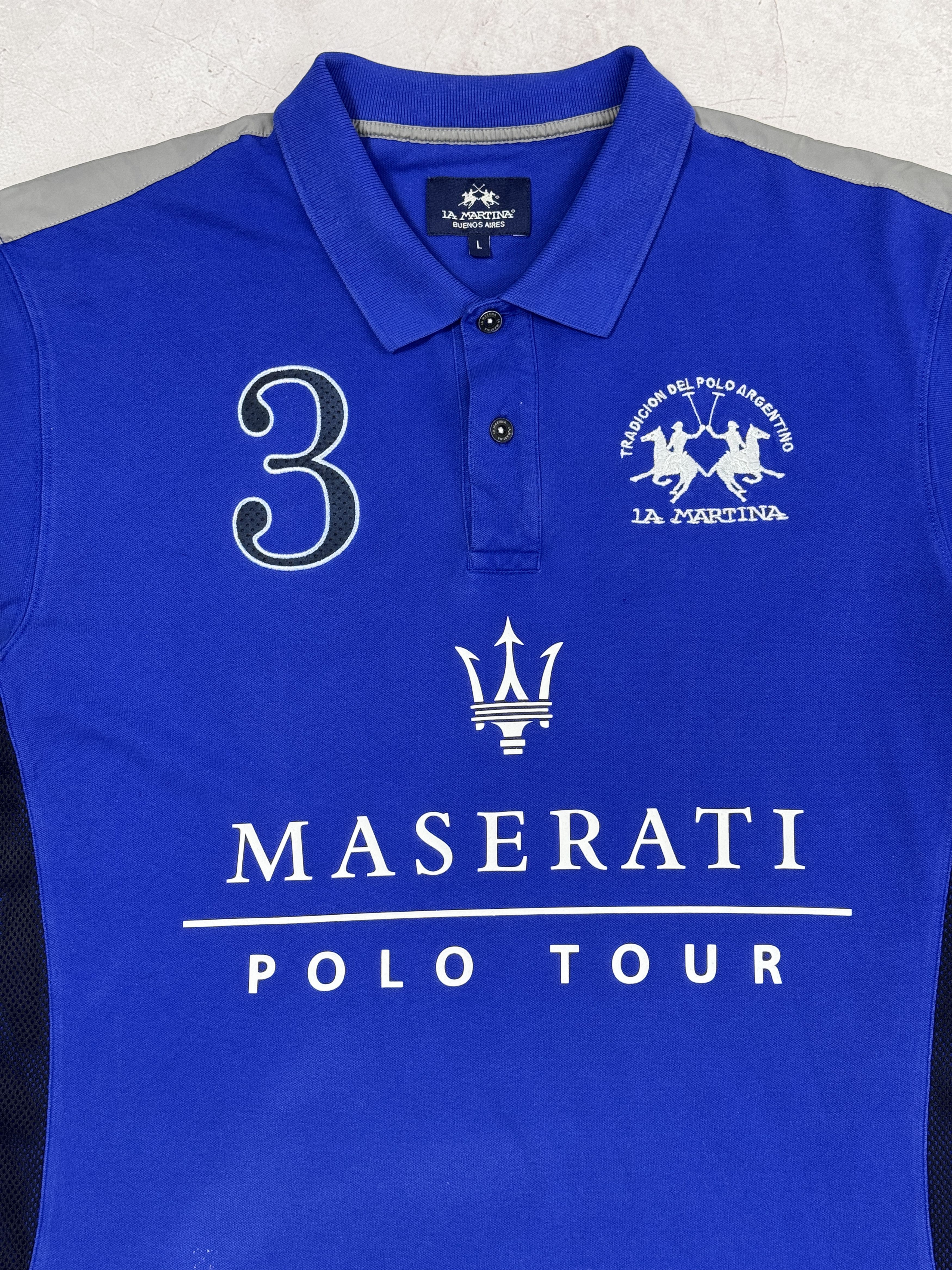 La Martina La Martina Polo Team T-Shirt #3 MASERATI x2 pieces Size US M / EU 48-50 / 2 - 4 Thumbnail