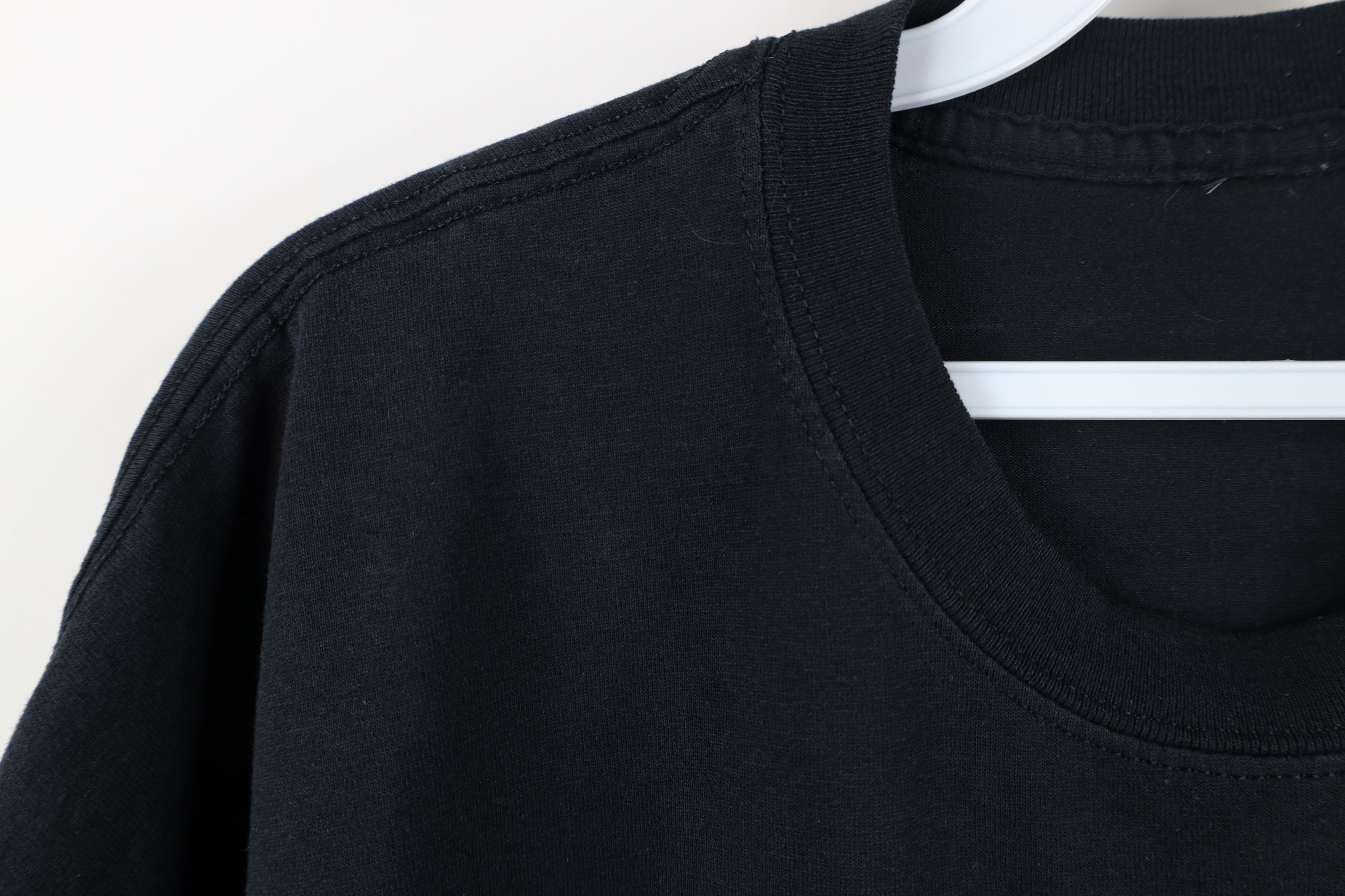 Vintage Vintage 90s Streetwear Short Sleeve T-Shirt Black Cotton Size US L / EU 52-54 / 3 - 6 Thumbnail