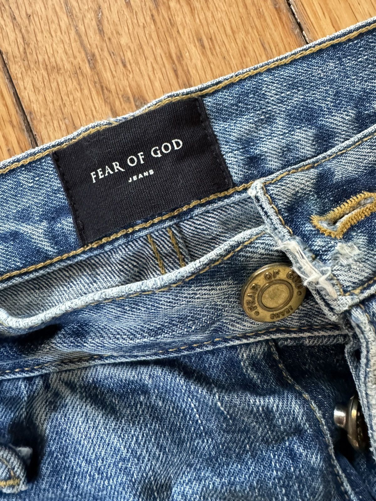 Fear of God Fear Of God Denim 32 Size US 32 / EU 48 - 5 Thumbnail