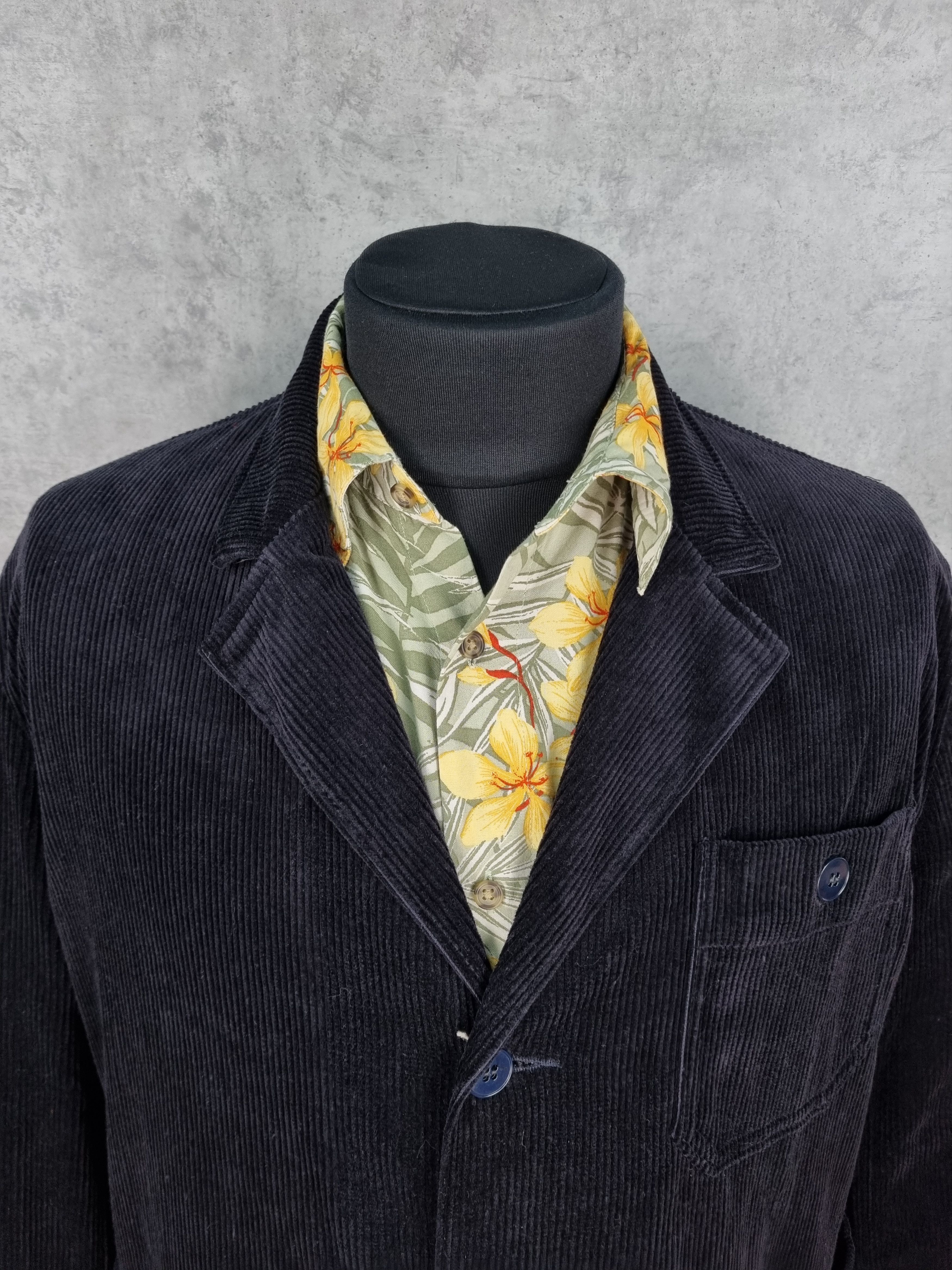 Le Laboureur × Vetra 90s New VEB Oberbekleidung Berlin Corduroy Blazer Jacket Size US L / EU 52-54 / 3 - 9 Thumbnail