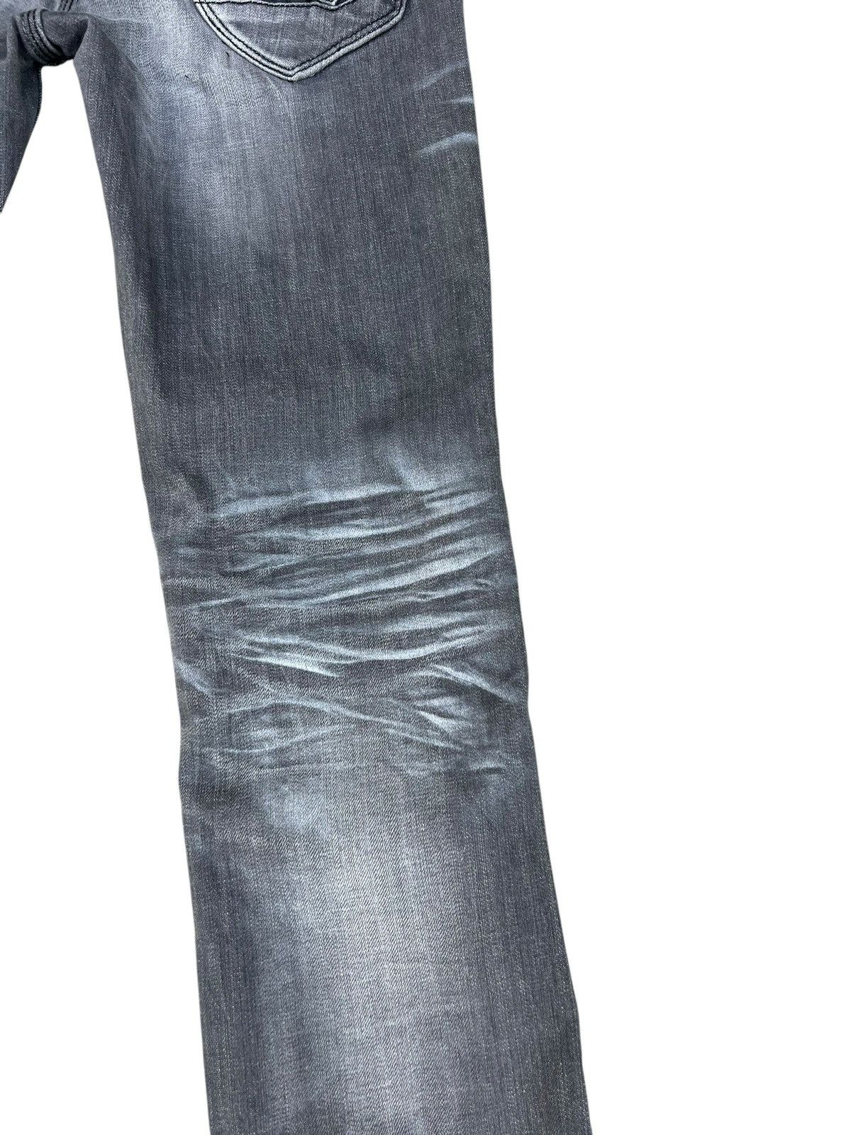 Japanese Brand Nicole Club For Men Japan Stretch Denim Flare Jeans Bootcut Size US 29 - 20 Thumbnail