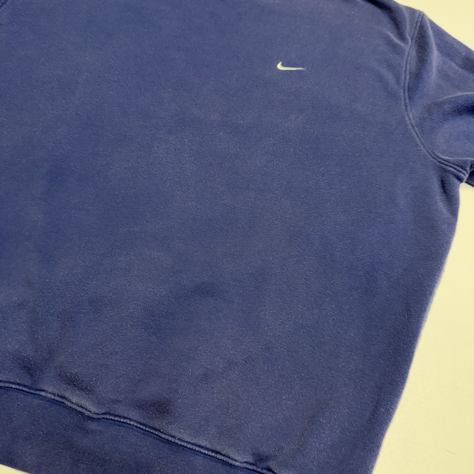 Nike Vintage Y2K Nike Sweatshirt Mens XXL 27x29.5 Blue Cut Neck Size US XXL / EU 58 / 5 - 6 Thumbnail