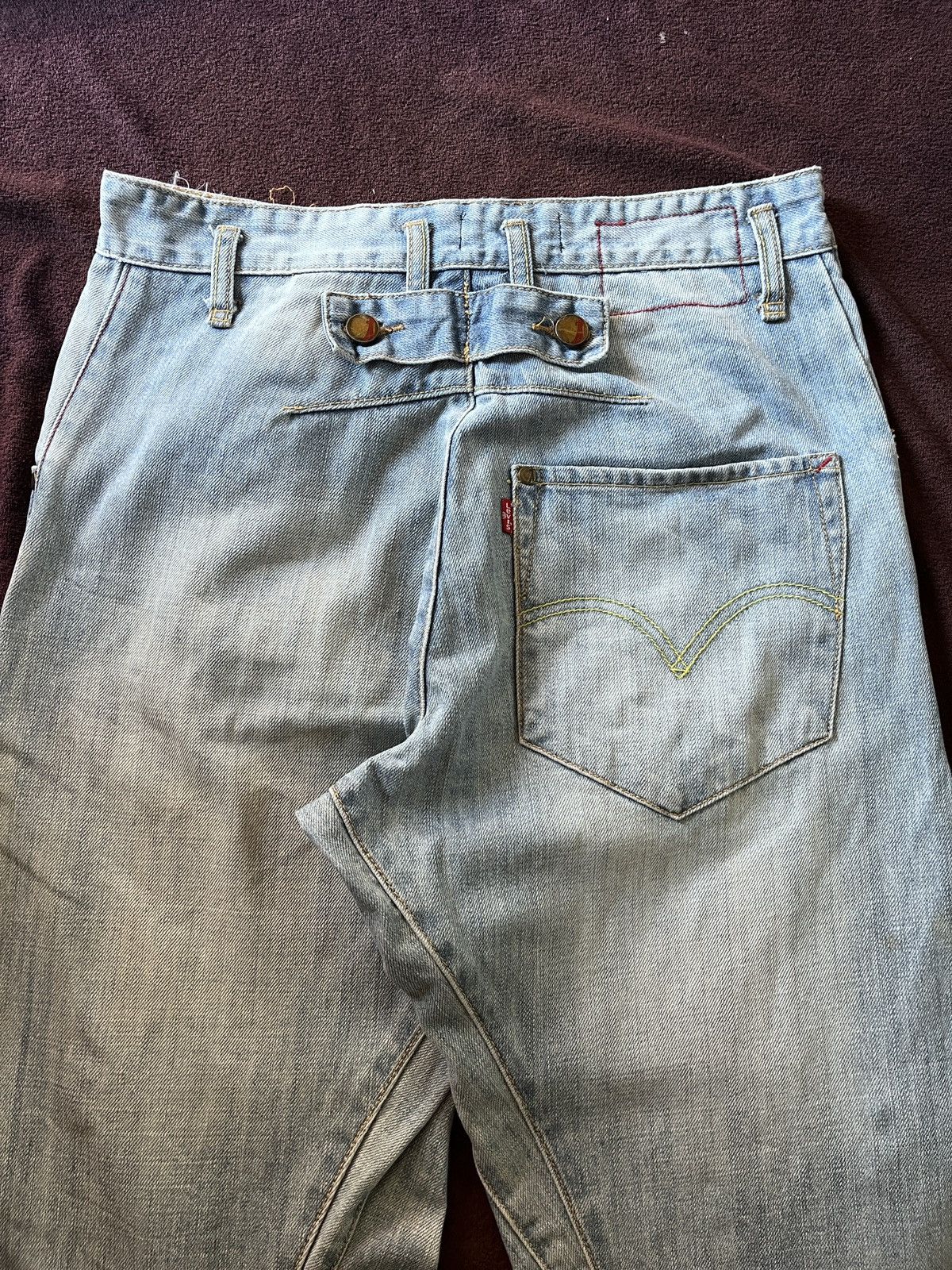 Levi's Vintage Clothing Levis Engineered Jeans Sunfeded 90s Size US 30 / EU 46 - 4 Thumbnail