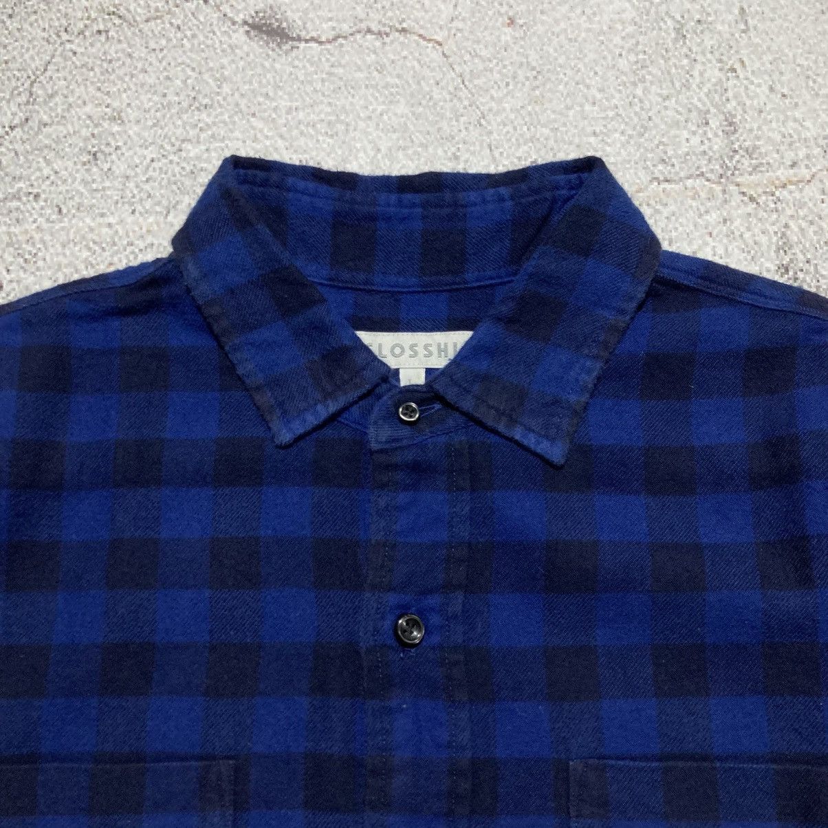 Japanese Brand 2000s Closshi Japan Flanel Plaid Long Slevee Shirt Button Up Size US L / EU 52-54 / 3 - 10 Thumbnail