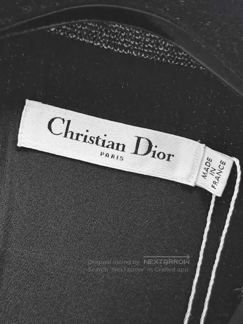 Dior Dior Small stand-up collar waist strap bow irregular short Size XS / US 0-2 / IT 36-38 - 4 Thumbnail
