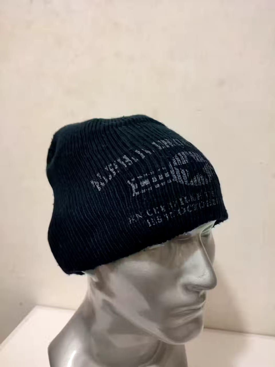 Alpha Industries Alpha Industries Beanie Big Print Logo design Hats Size ONE SIZE - 2 Thumbnail