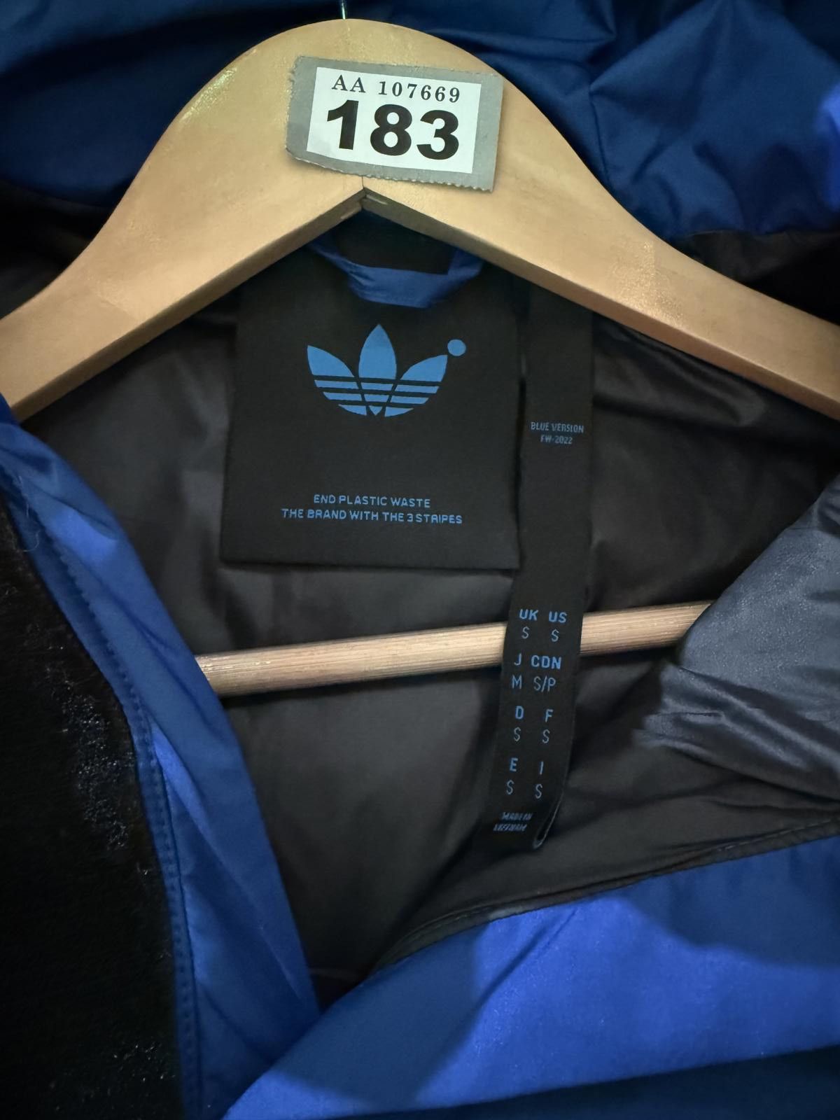 Adidas Adidas Men's Colourblock Hooded Jacket Size ONE SIZE - 4 Thumbnail