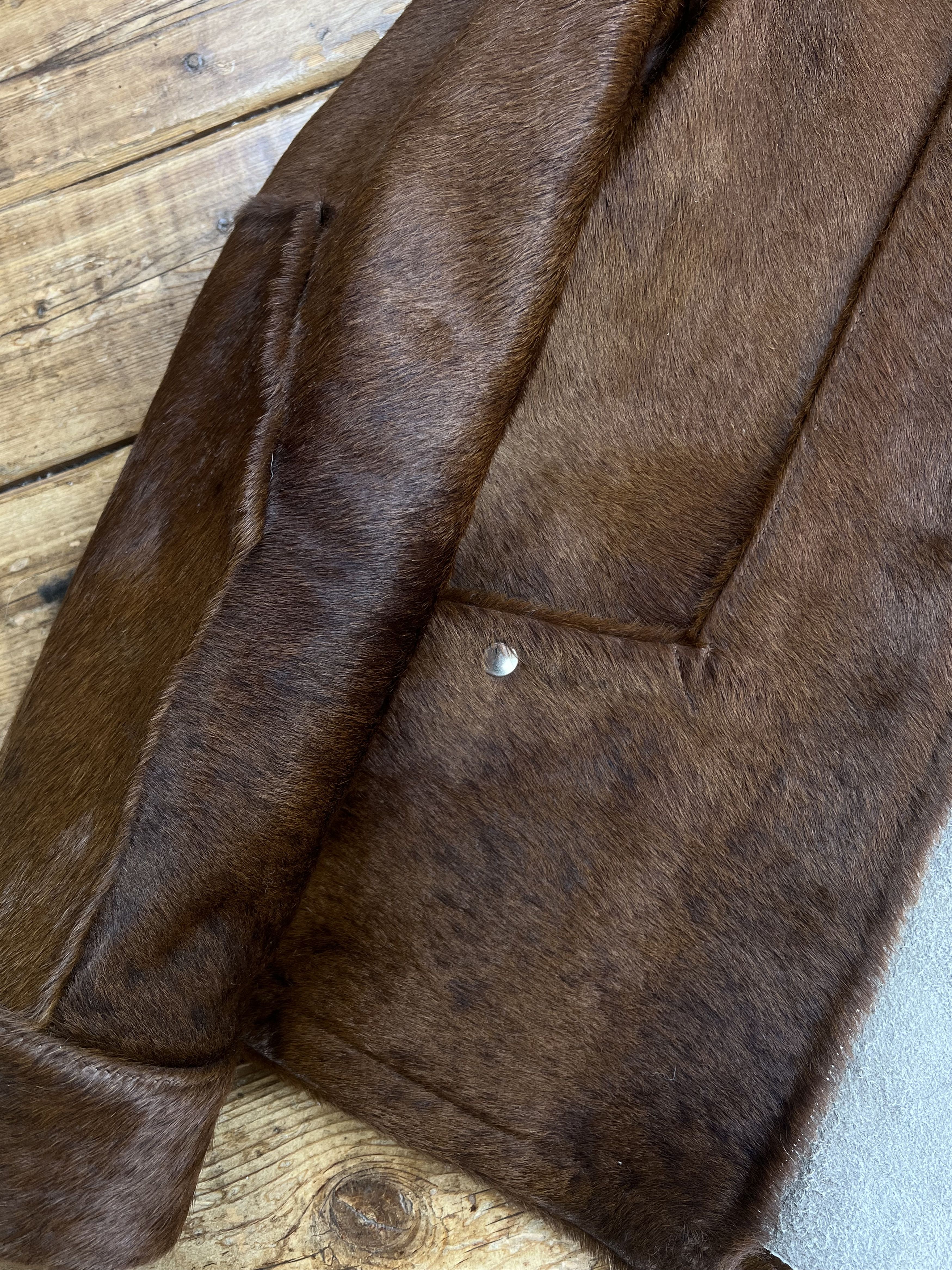 Our Legacy Our Legacy Ponyhair Leather Jacket Size US M / EU 48-50 / 2 - 7 Thumbnail