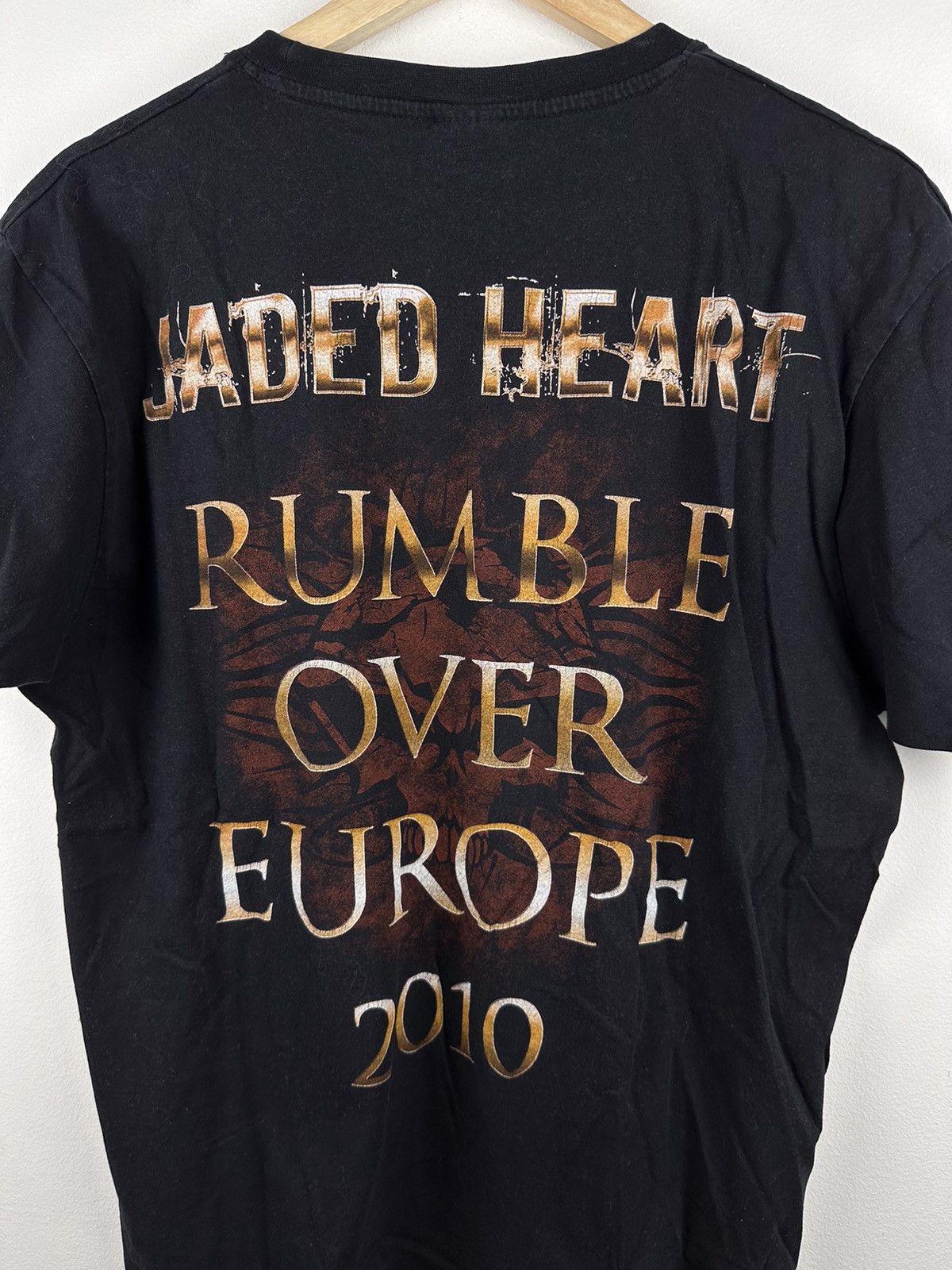Band Tees × Vintage Jaded Heart Rumble Over Europe 2010 Tee Size US M / EU 48-50 / 2 - 4 Thumbnail