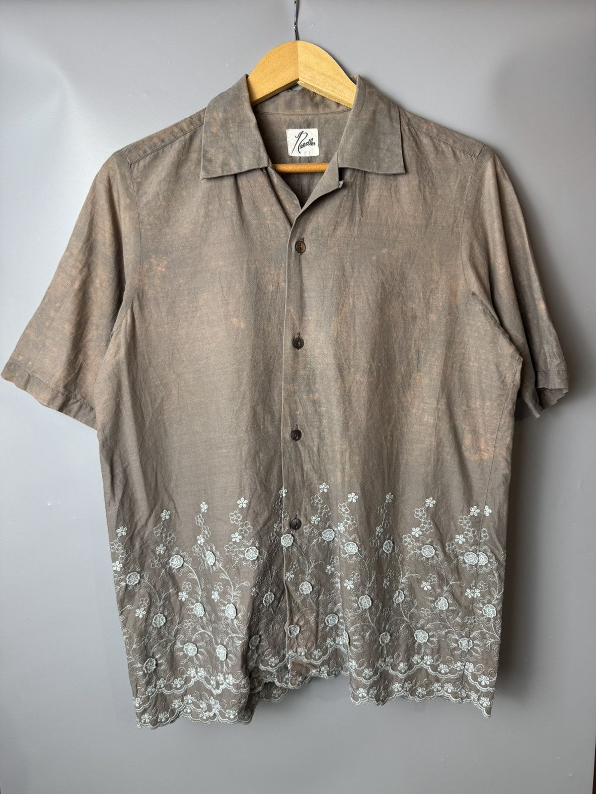 Needles Nepenthes Floral Stitch & Acid Dot Shirts