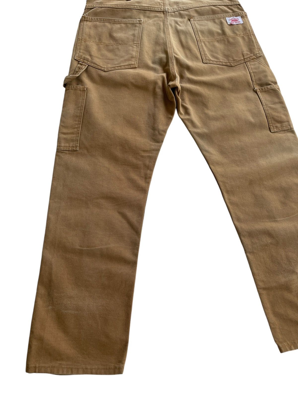 Vintage LOT 2202 Round House Double Knee Carpenter Work Pants Size US 34 / EU 50 - 10 Thumbnail