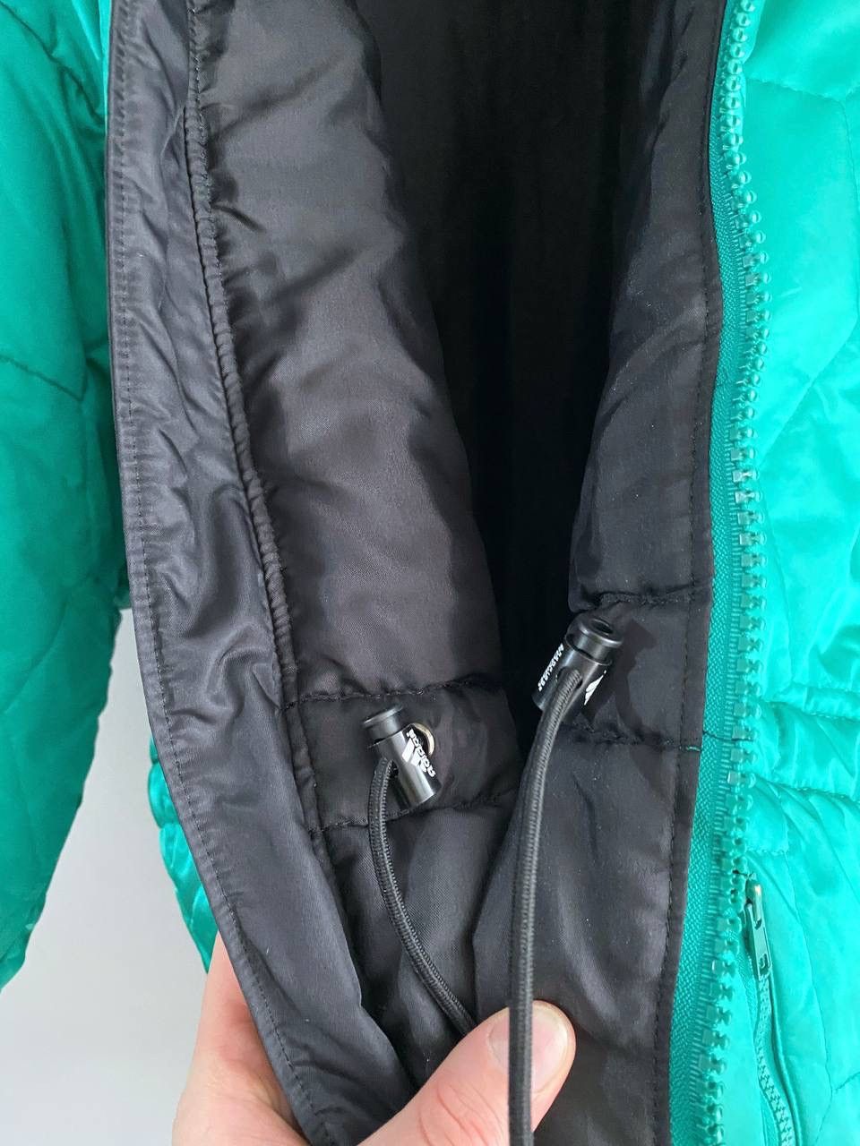 Adidas Vintage Adidas Equipment 90s Men's Green Quilted Jacket, M Size US M / EU 48-50 / 2 - 16 Thumbnail