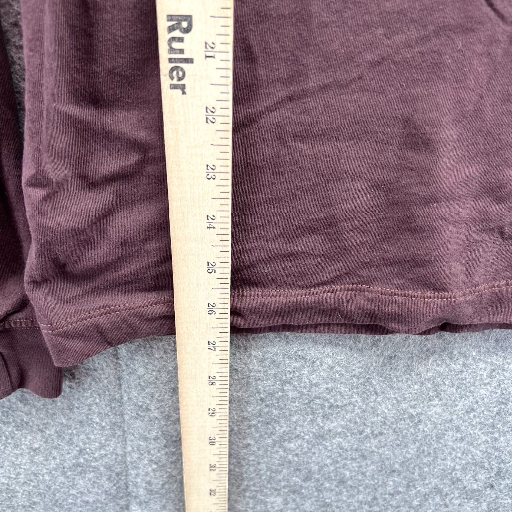 Nike VINTAGE Nike Shirt Men XS Burgundy Just Do It Crewneck Pullover Swoosh XS T-Shirt Logo Men 90s? Size US XS / EU 42 / 0 - 7 Thumbnail