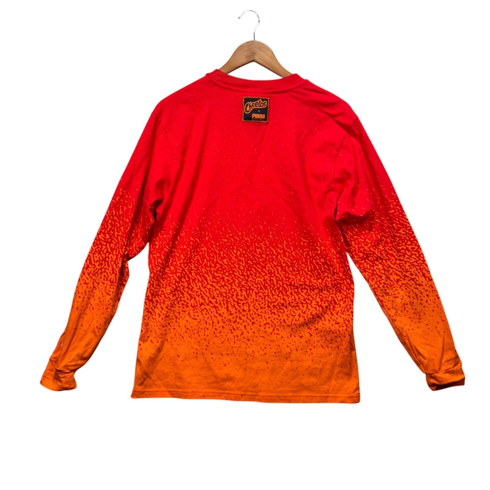 Puma Puma Cheetos X Hoops Basketball T-Shirt Men's L/S Tee Rare S Size US S / EU 44-46 / 1 - 2 Thumbnail