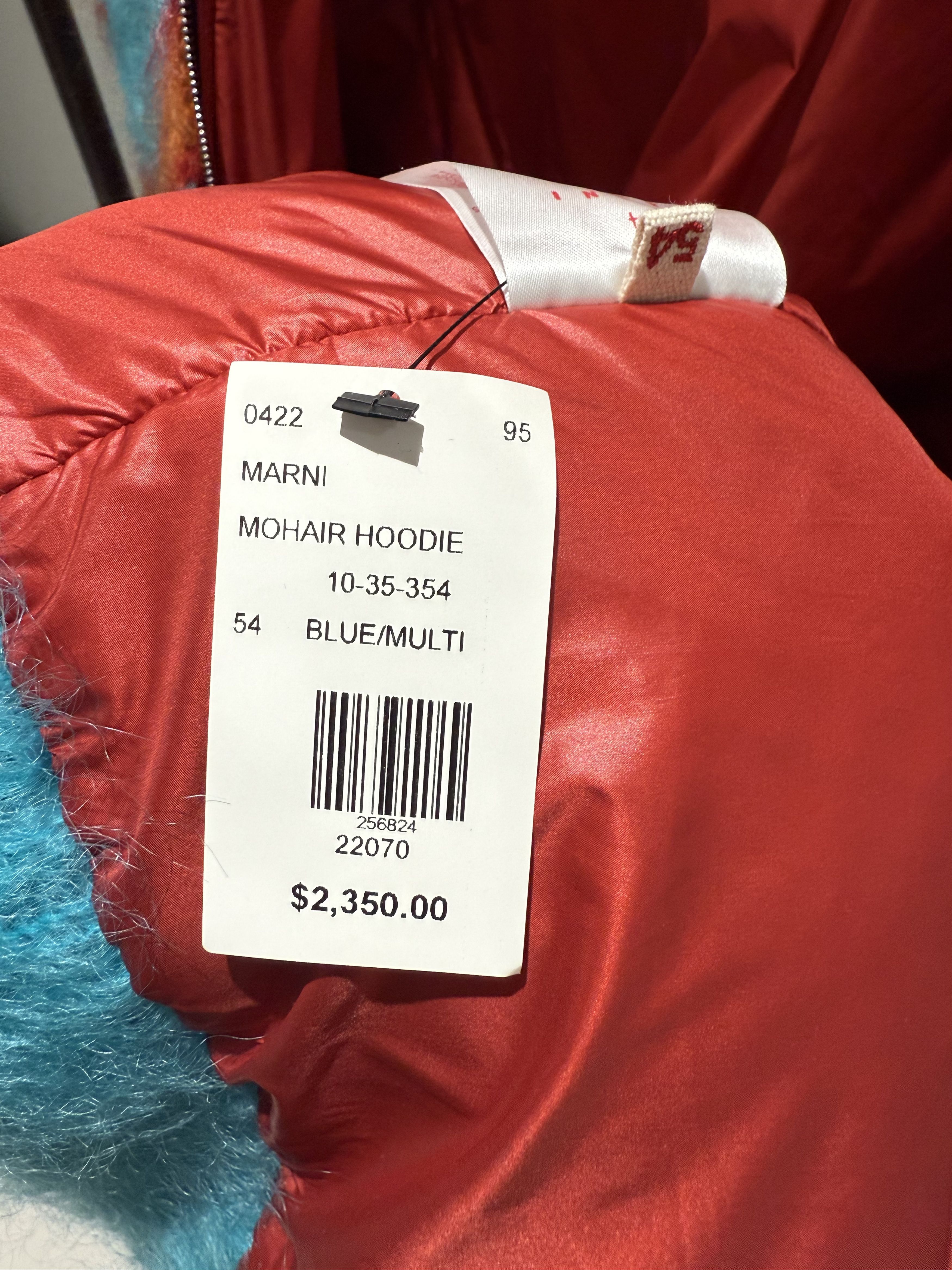 Marni MARNI MOHAIR PLAID PRINT PUFFER Size US L / EU 52-54 / 3 - 5 Thumbnail