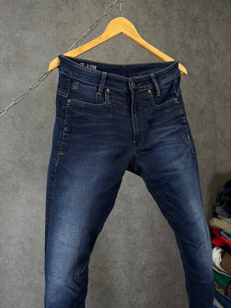G-Star G Star Raw 3D designer asymmetric jeans Size US 29 - 3 Thumbnail