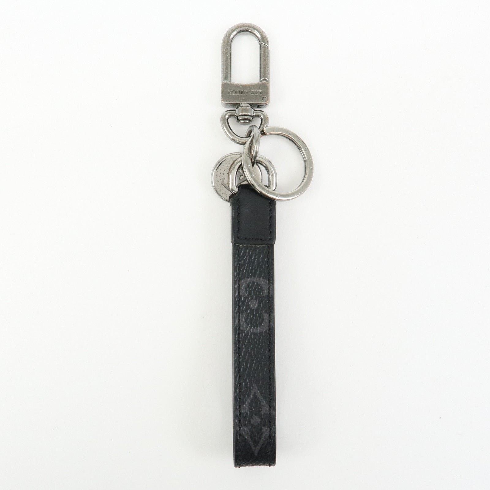 Louis Vuitton Louis Vuitton Monogram Eclipse Porte Cles Dragonne Keychain Size ONE SIZE - 2 Thumbnail