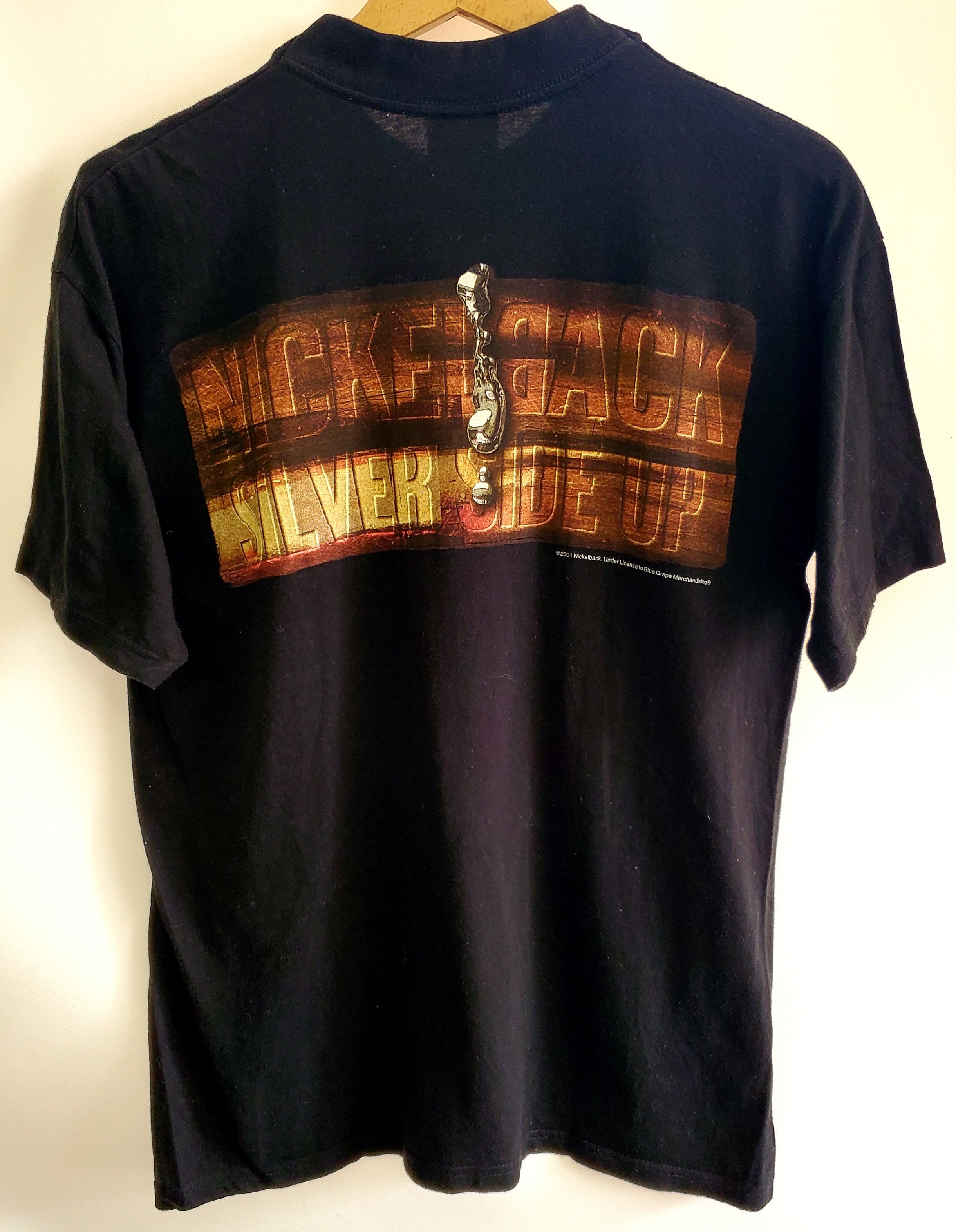 Band Tees × Vintage Vintage Y2K Nickelback Silver Side Up Tshirt size M Size US M / EU 48-50 / 2 - 3 Thumbnail