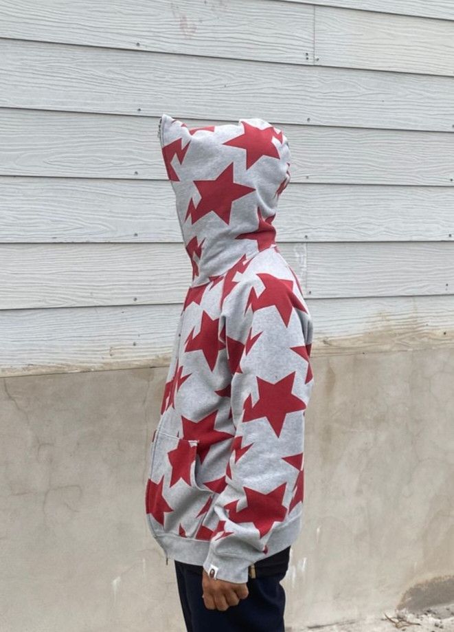 Bape 💥 Delete💥 Vintage 2000 Bapesta Fully Zipper Hooded Jacket Size US M / EU 48-50 / 2 - 4 Thumbnail