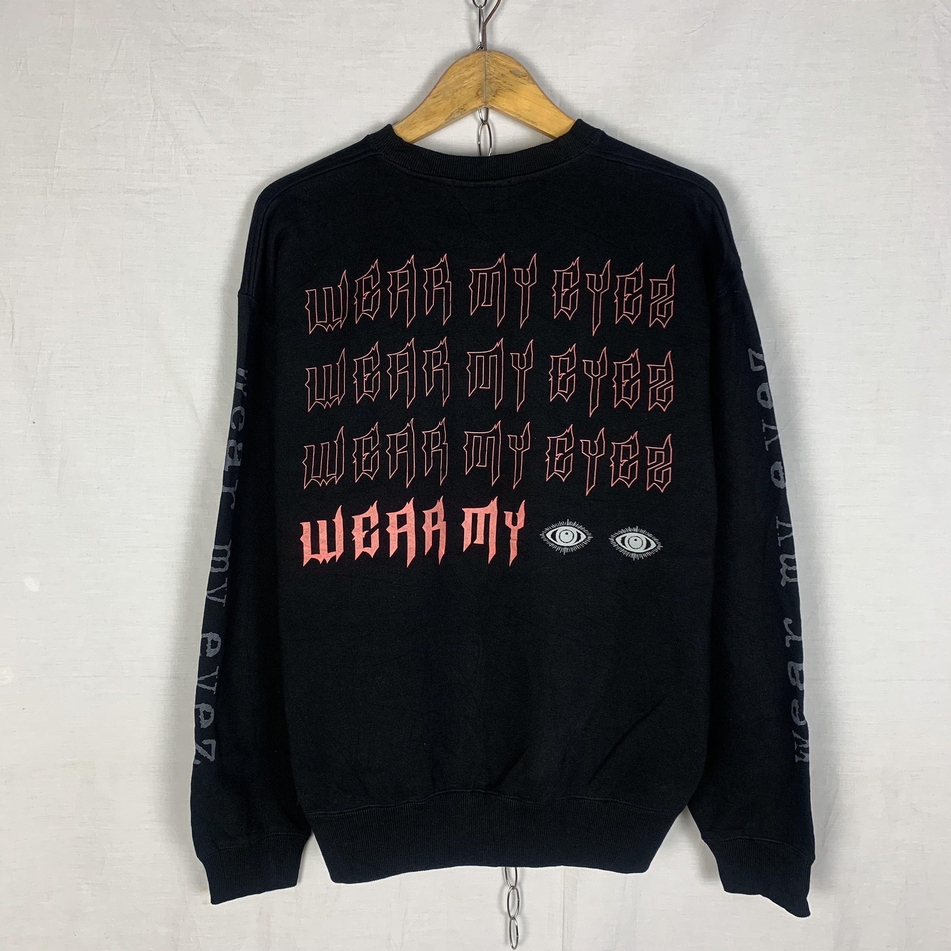 Japanese Brand Wear My Eyez Streetwear Japanese Brand Sweatshirt Crewneck Size US M / EU 48-50 / 2 - 1 Thumbnail