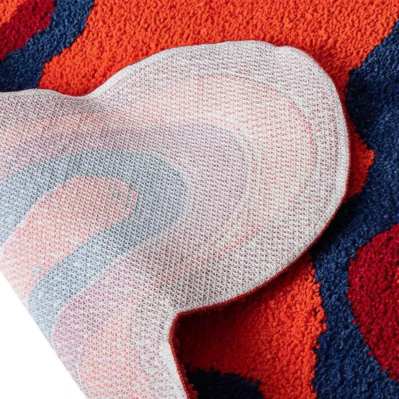 Other 70s Retro Style Psychedelic Groovy Tufted Rug Carpet Size ONE SIZE - 6 Thumbnail