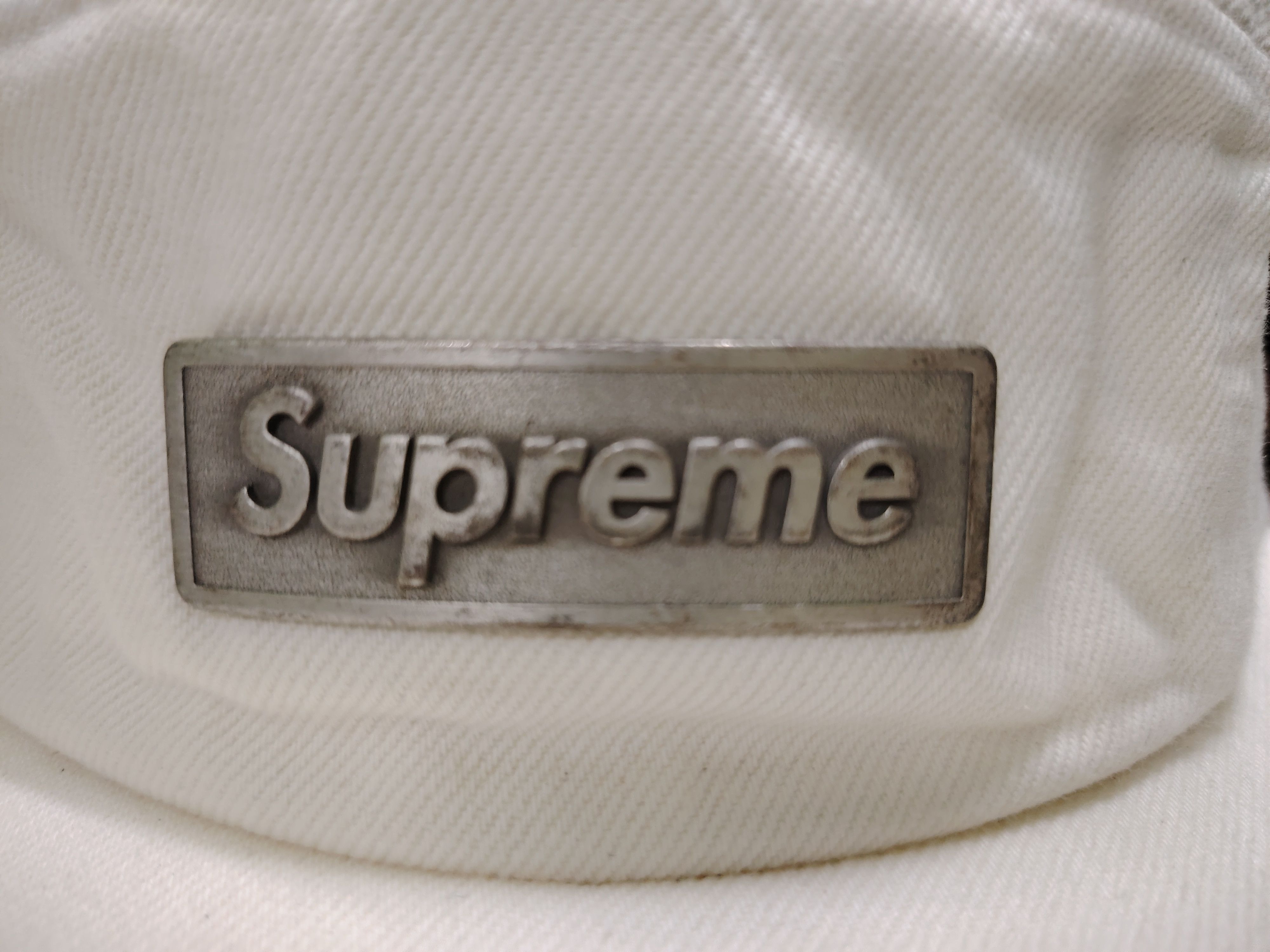 Supreme Supreme Metal Plate Camp Cap 5 Panel Hat Size ONE SIZE - 3 Thumbnail