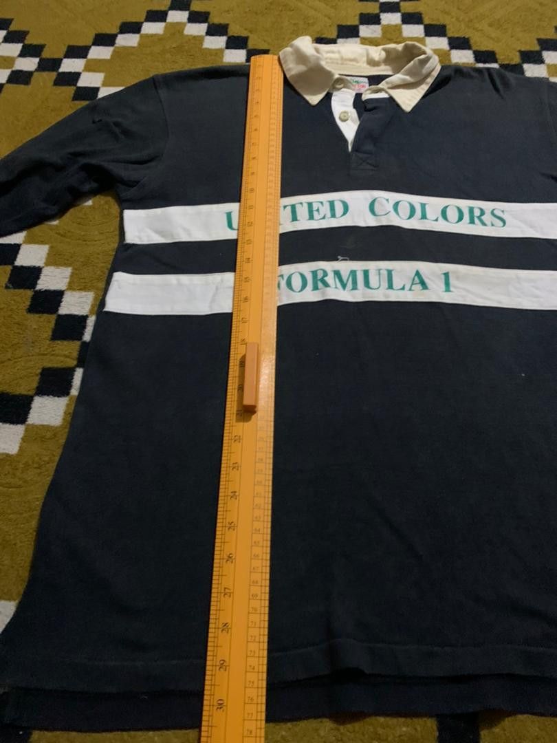 Vintage e34 Vintage Benetton Formula 1 Racing Team Size US L / EU 52-54 / 3 - 3 Thumbnail