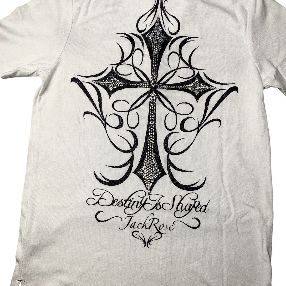 Hysteric Glamour 2000's Jackrose Tribal Cross Poem Shirt Size US S / EU 44-46 / 1 - 4 Thumbnail