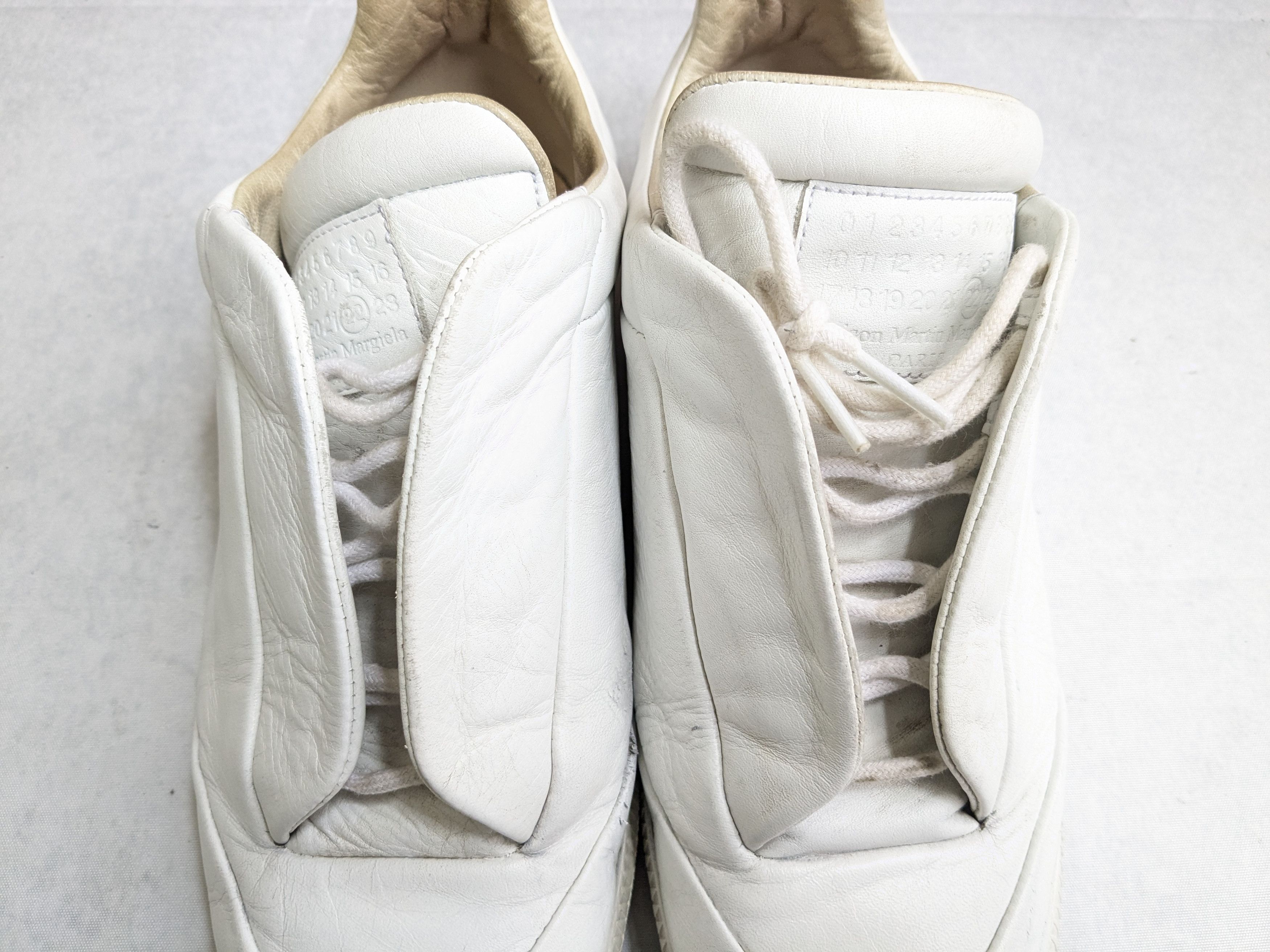 Maison Margiela Maison Margiela Future White 9 42 Low Tops Leather Size US 9 / EU 42 - 8 Thumbnail