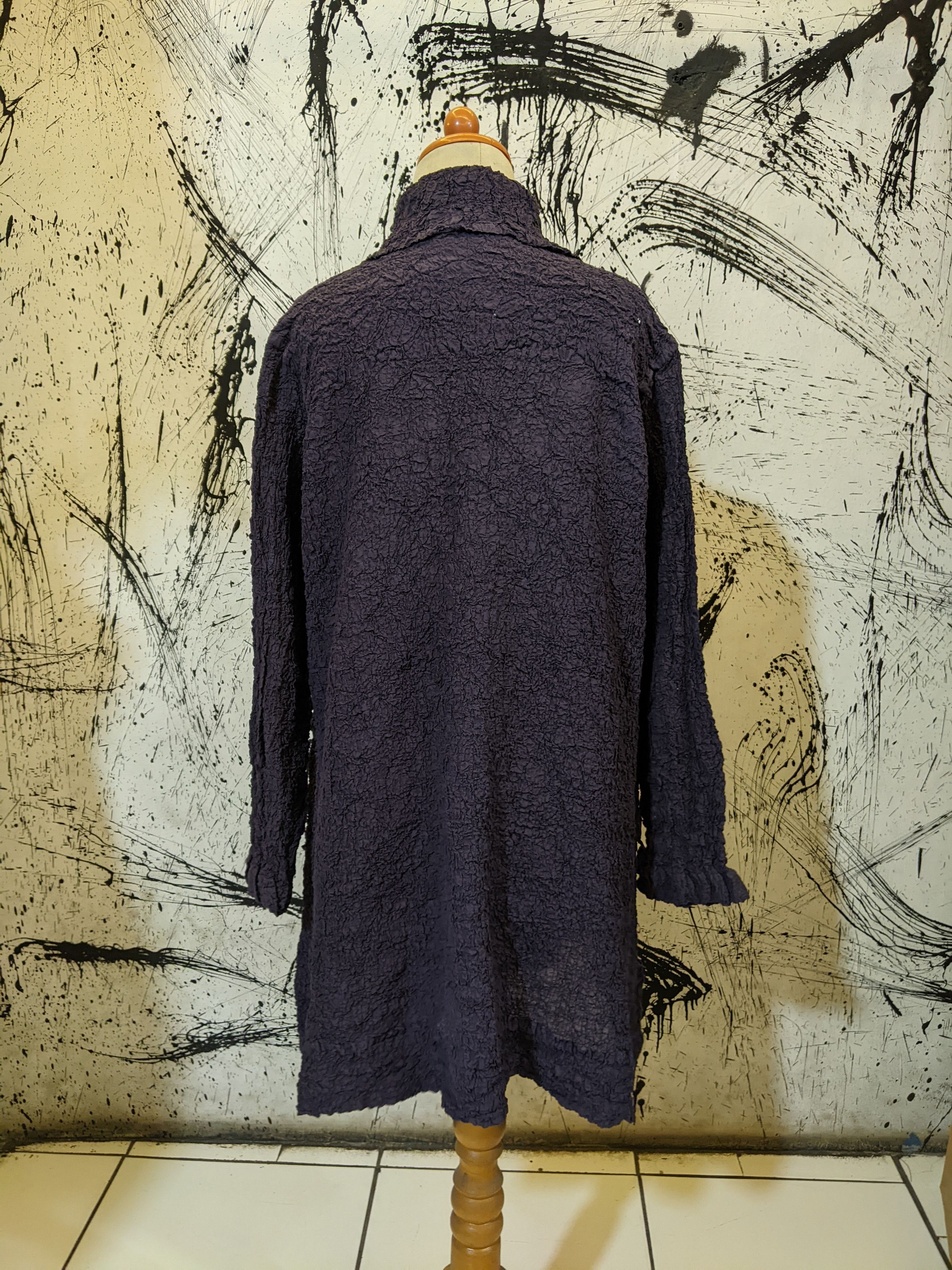 Issey Miyake Issey Miyake Me Wrinkles Cardigan Size ONE SIZE - 5 Thumbnail